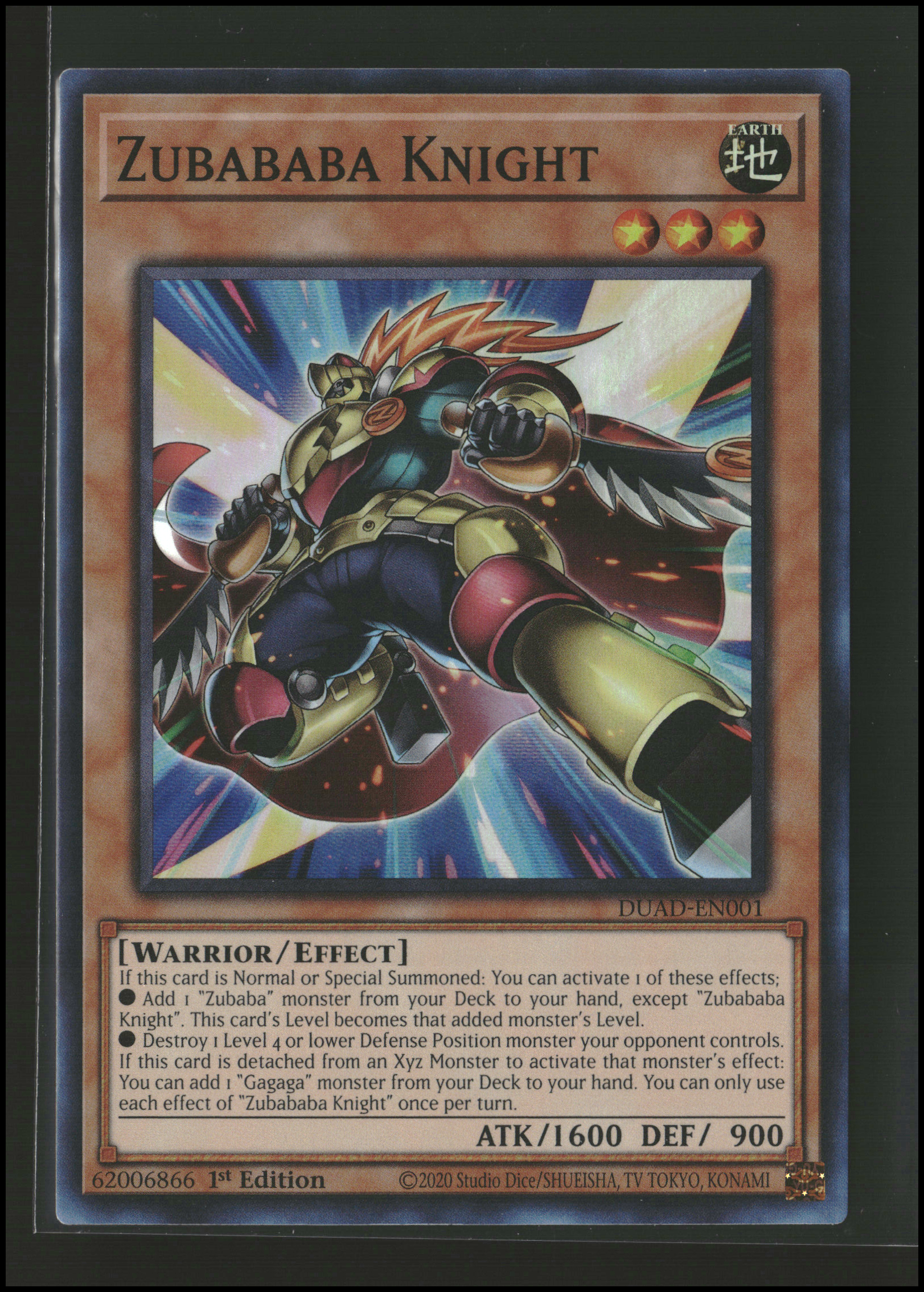 Zubababa Knight #DUAD-EN001 (y)