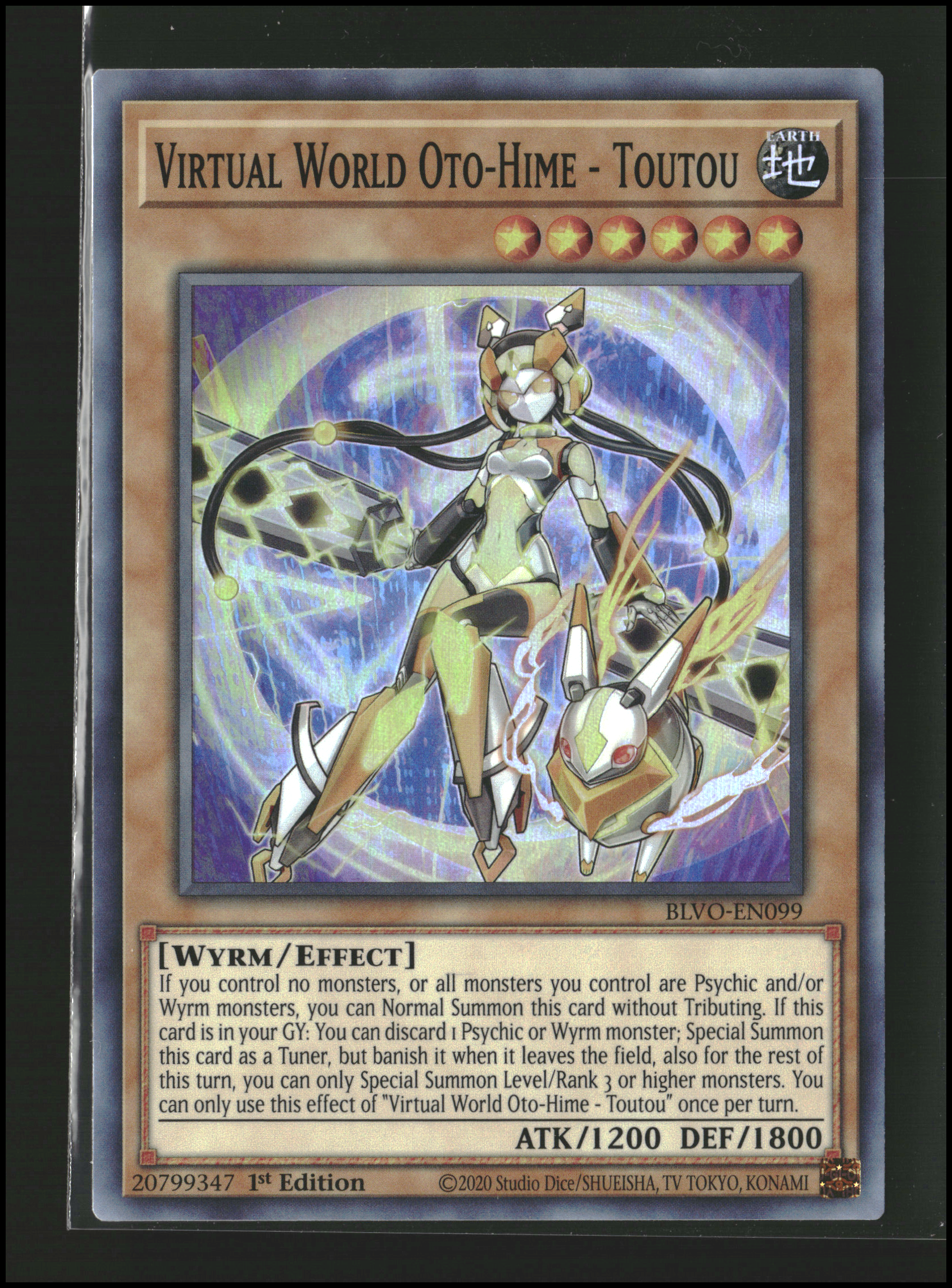 Virtual World Oto-Hime #BLVO-EN099 | Blazing Vortex | Yu-Gi-Oh!
