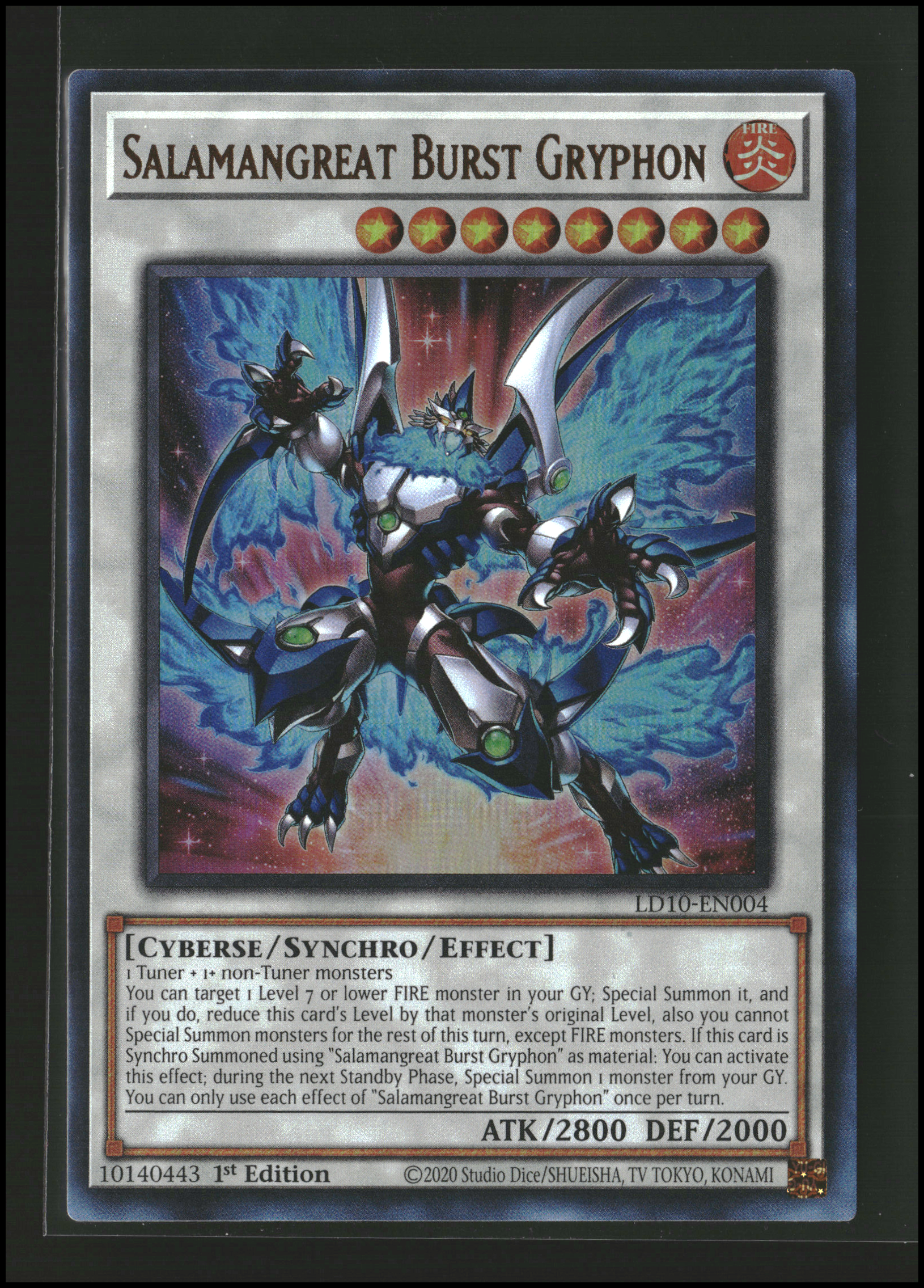 Salamangreat Burst Gryphon #LD10-EN004 | Legendary Duelists | Yu-Gi-Oh!