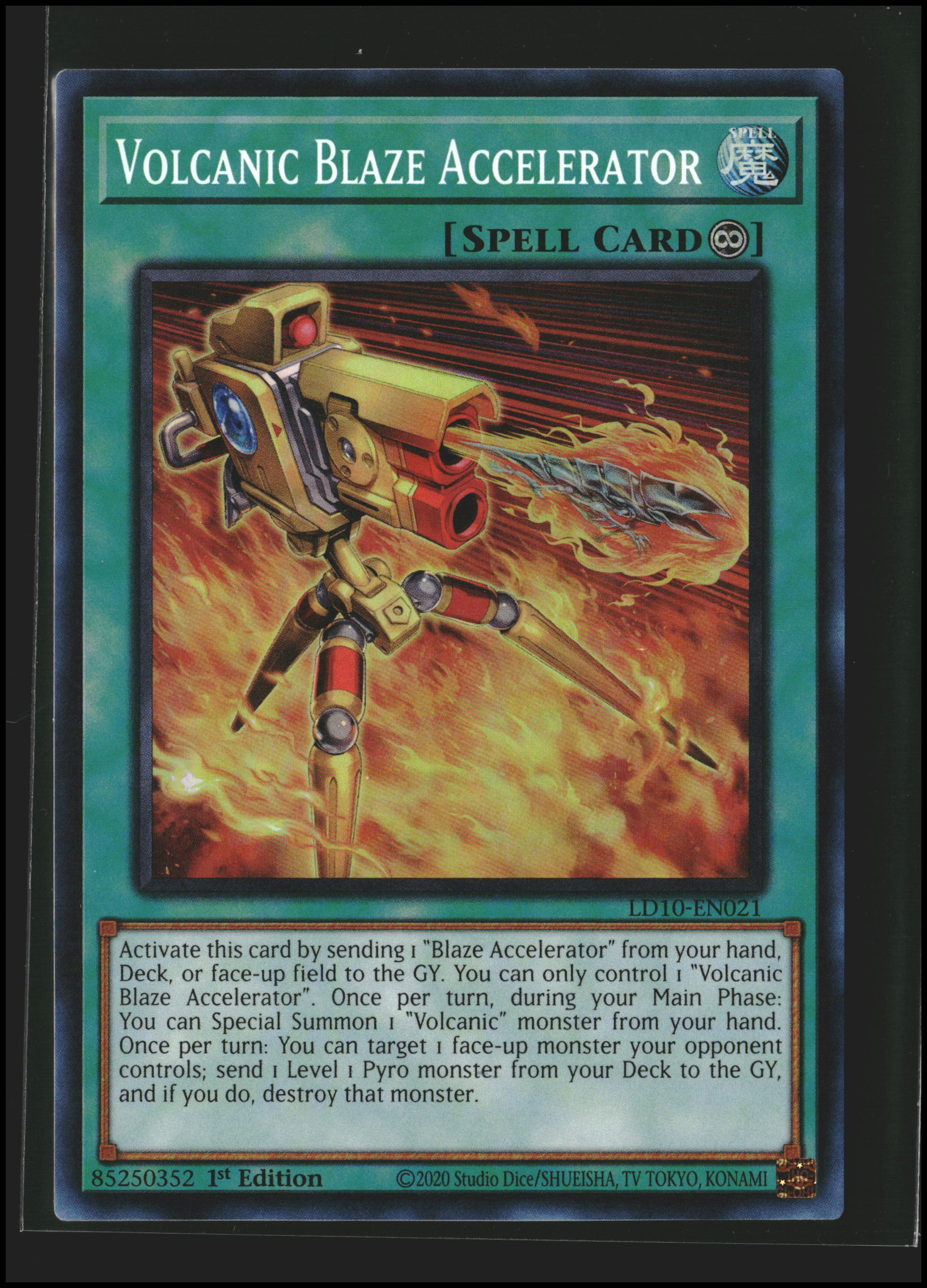 Volcanic Blaze Accelerator #LD10-EN021 | Legendary Duelists | Yu-Gi-Oh!