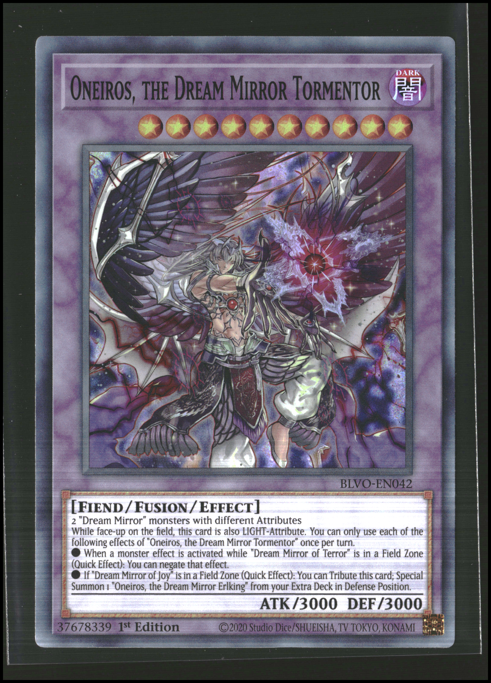 Oneiros #BLVO-EN042 | Blazing Vortex | Yu-Gi-Oh!