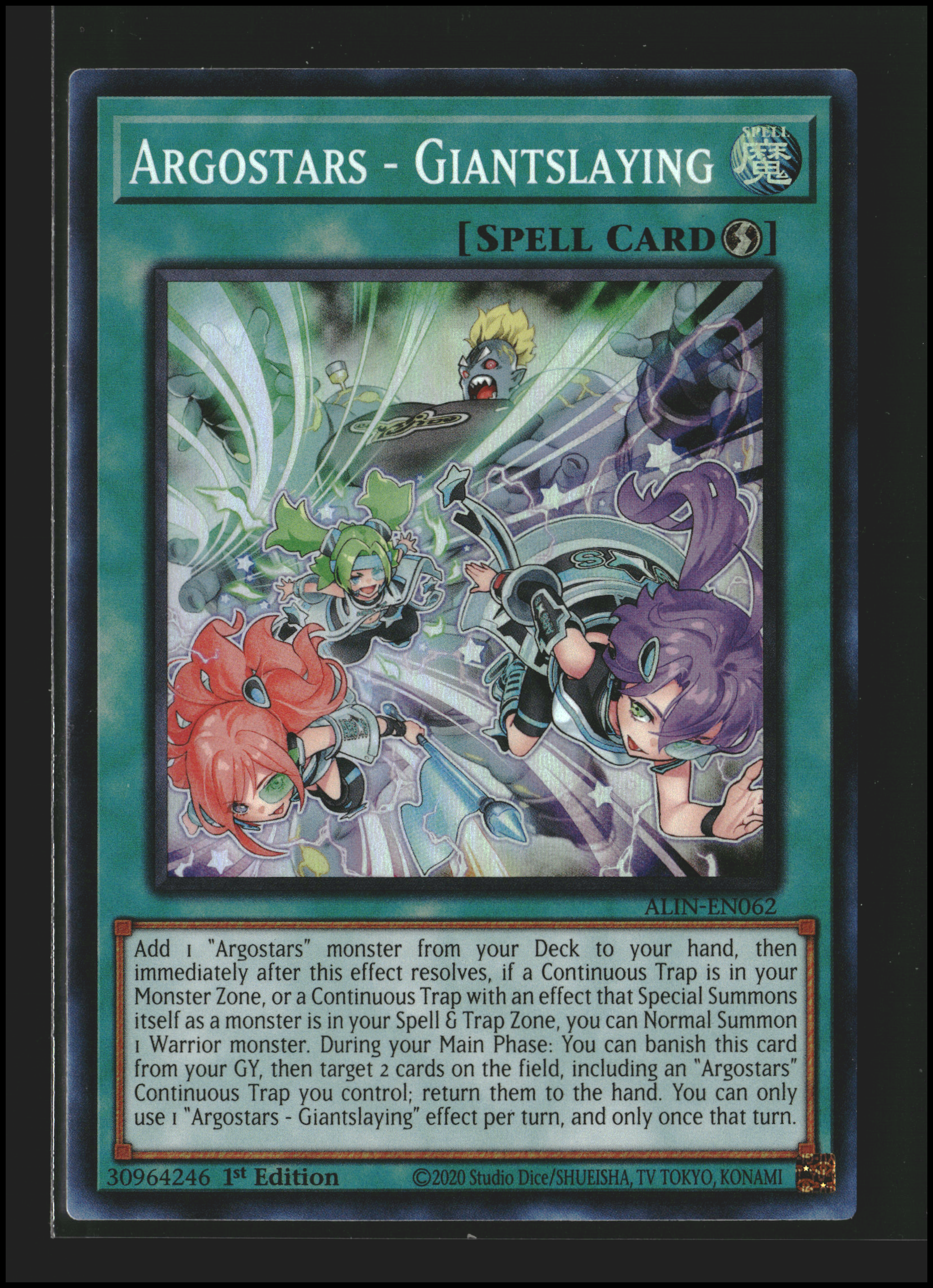 Argostars - Giantslaying #ALIN-EN062 | Alliance Insight | Yu-Gi-Oh!