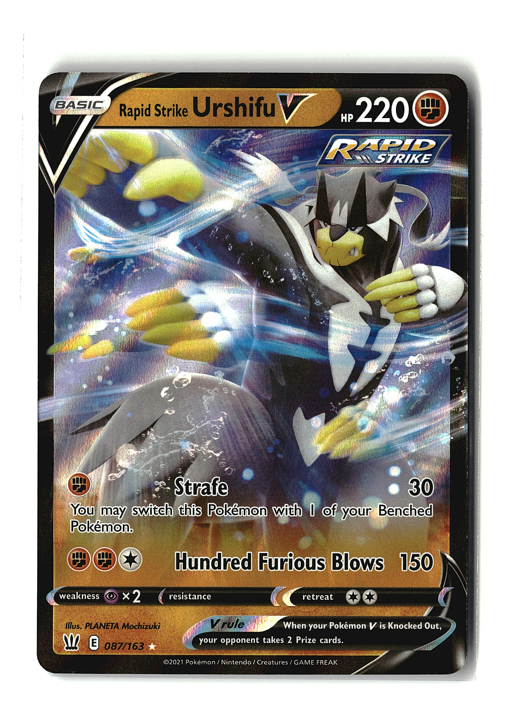 Rapid Strike Urshifu V #087/163 (pe)