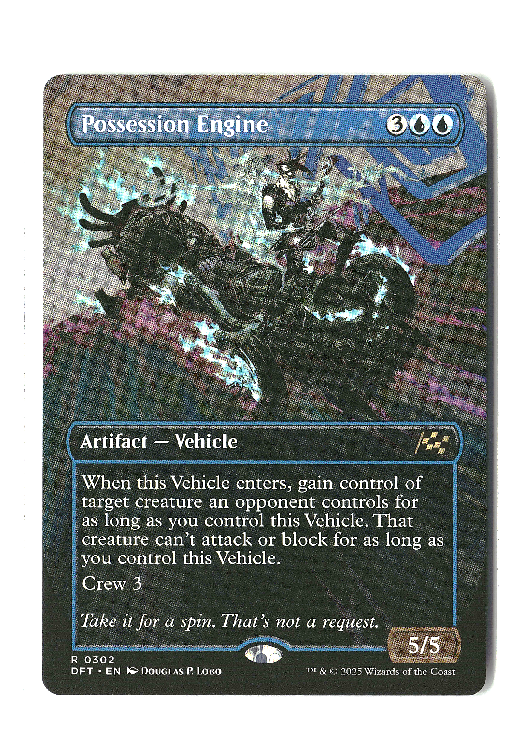 Possession Engine [ Borderless ] #302 | Aetherdrift | Magic: The Gathering