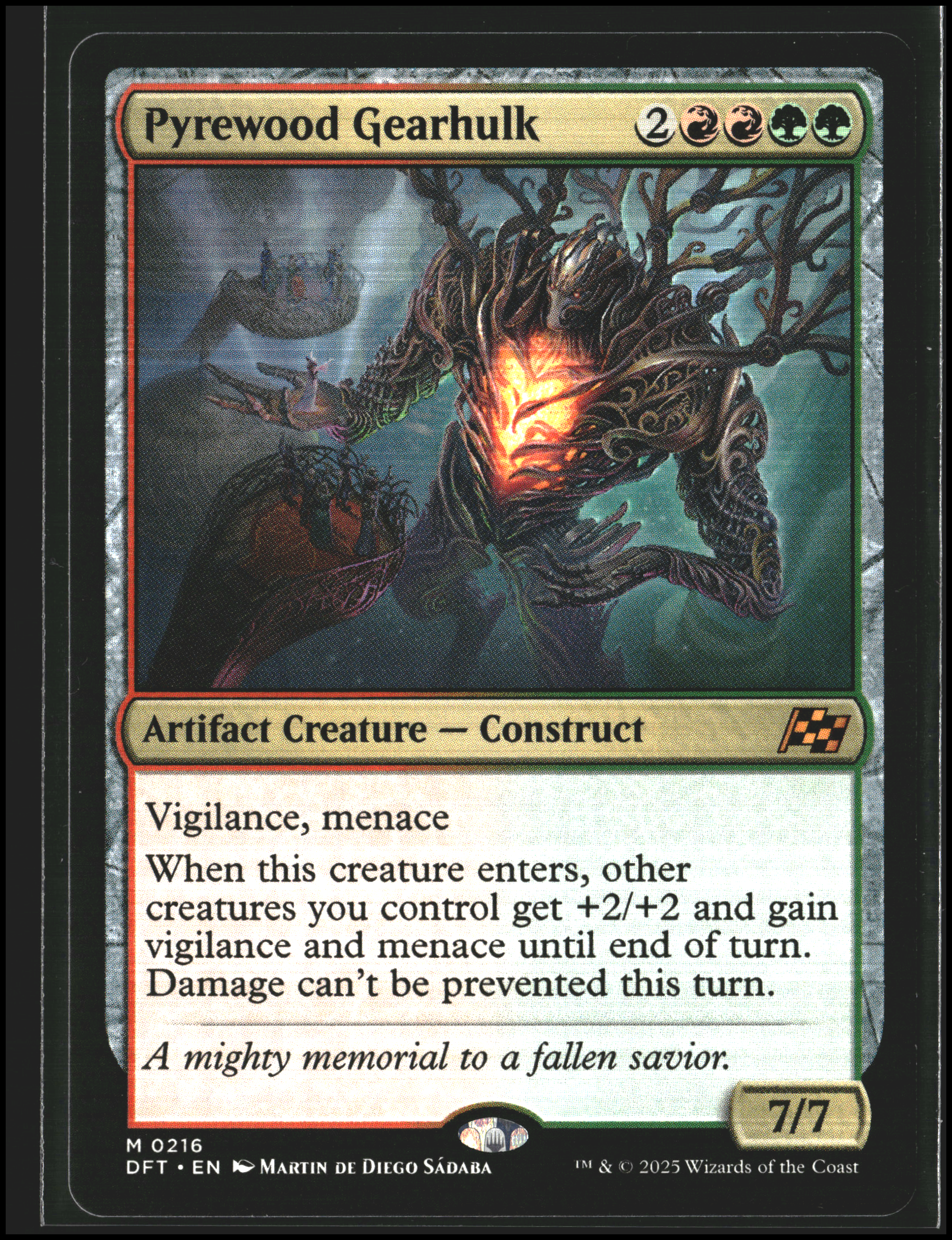 Pyrewood Gearhulk #216 (m)