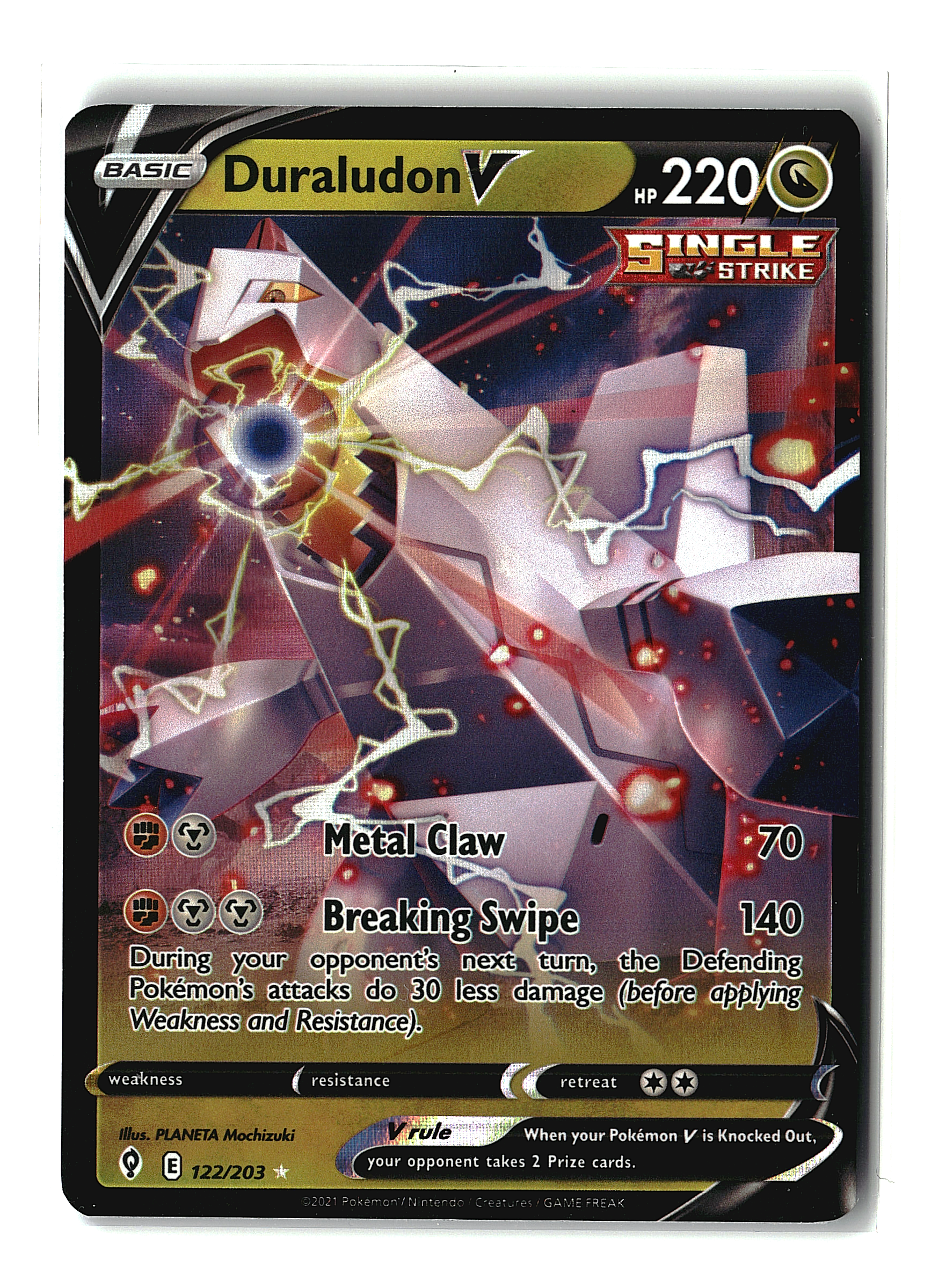 Duraludon V #122/203 (pe)