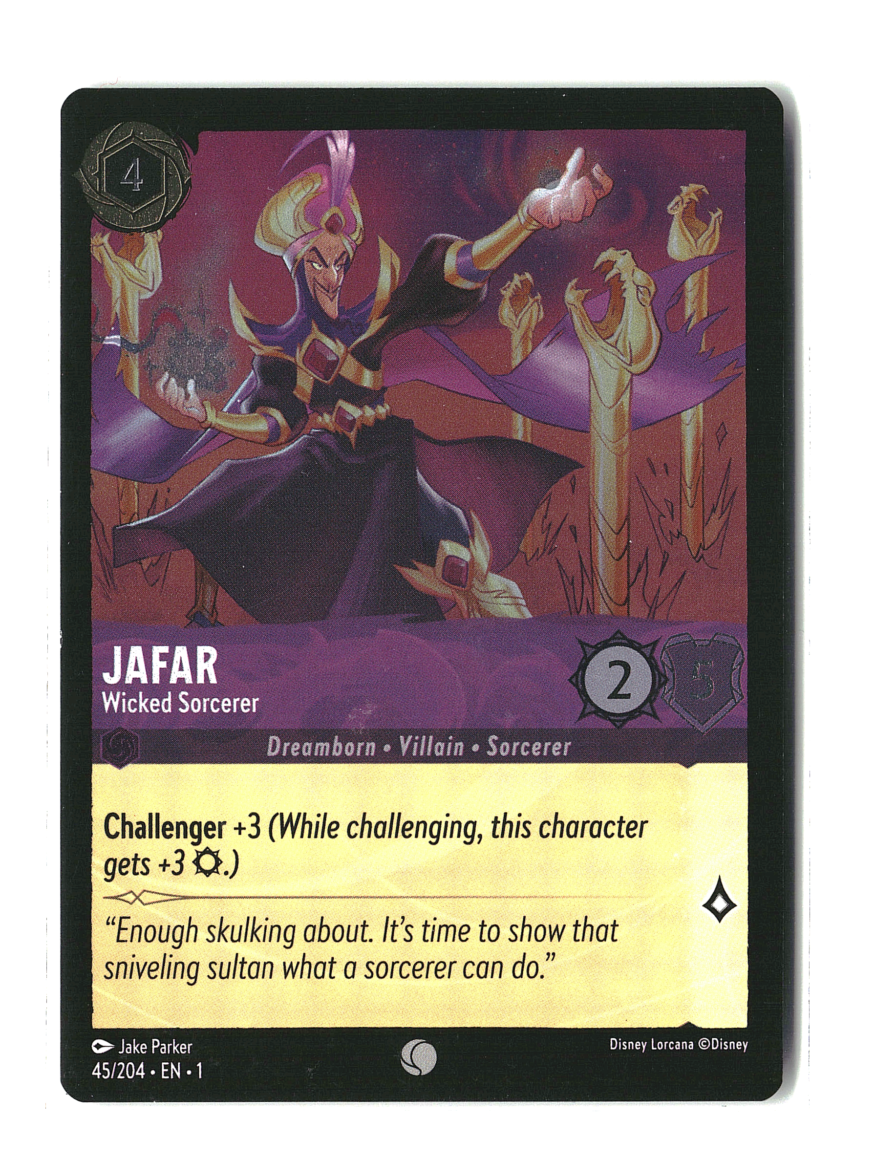 Jafar [Wicked Sorcerer] #45/204 (dl)