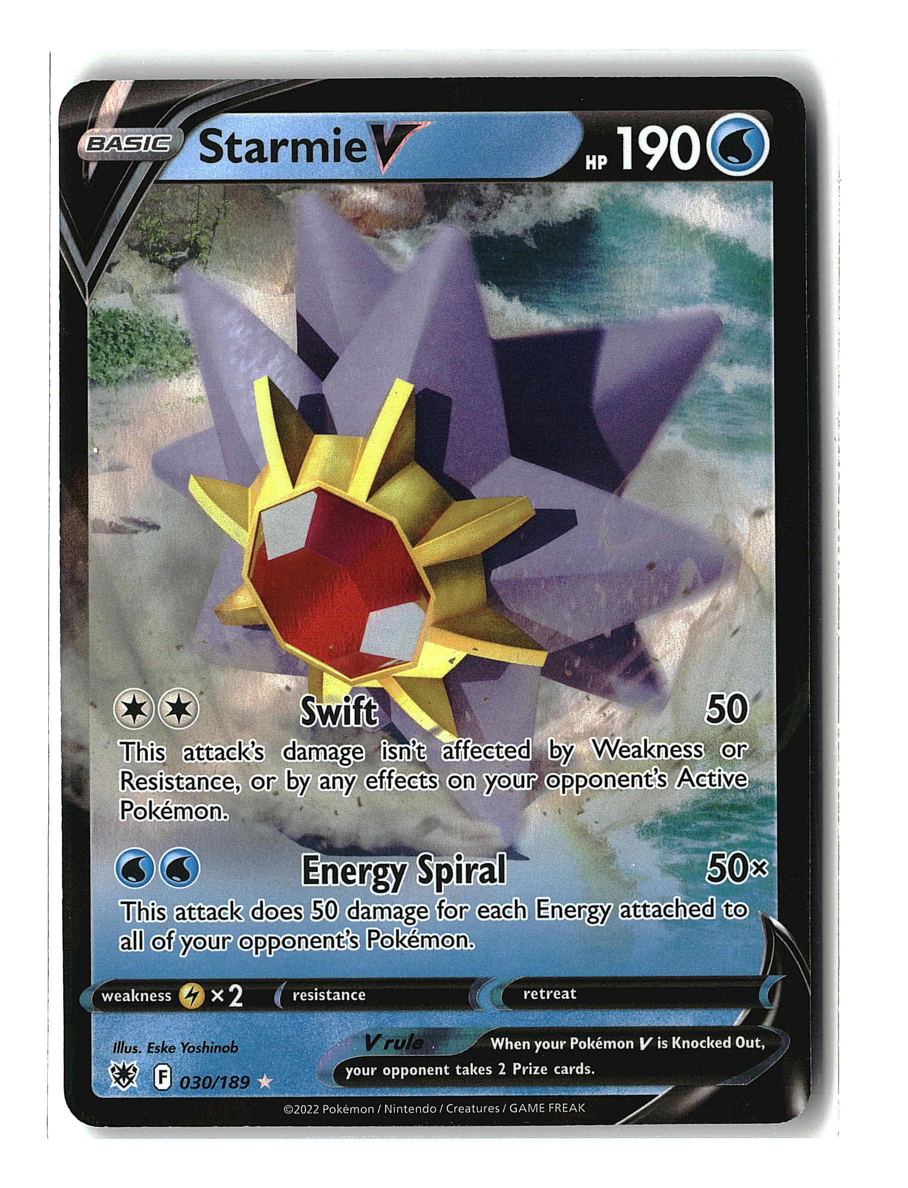 Starmie V #030/189 (pe)