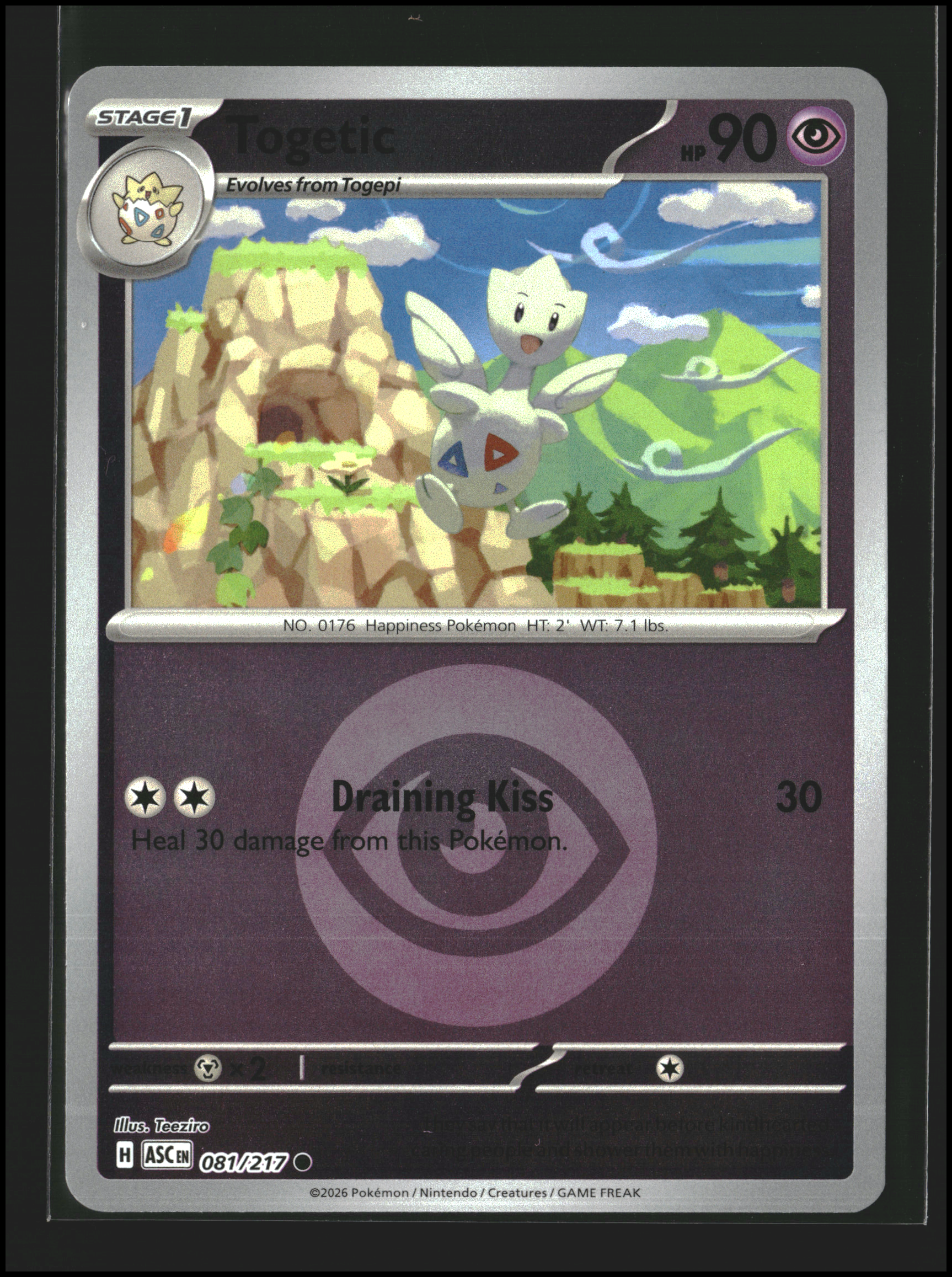 Togetic #081/217 | ME: Ascended Heroes | Pokémon