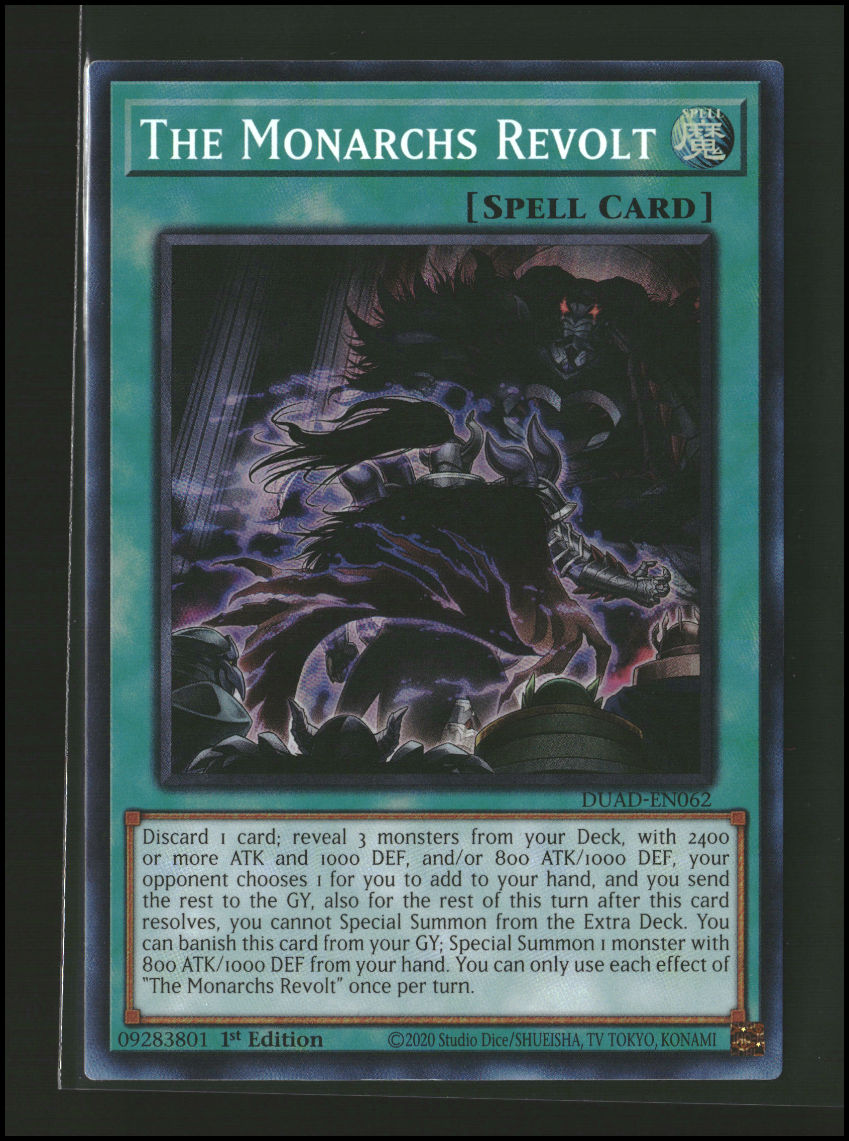 The Monarchs Revolt #DUAD-EN062 | Duelist's Advance | Yu-Gi-Oh!