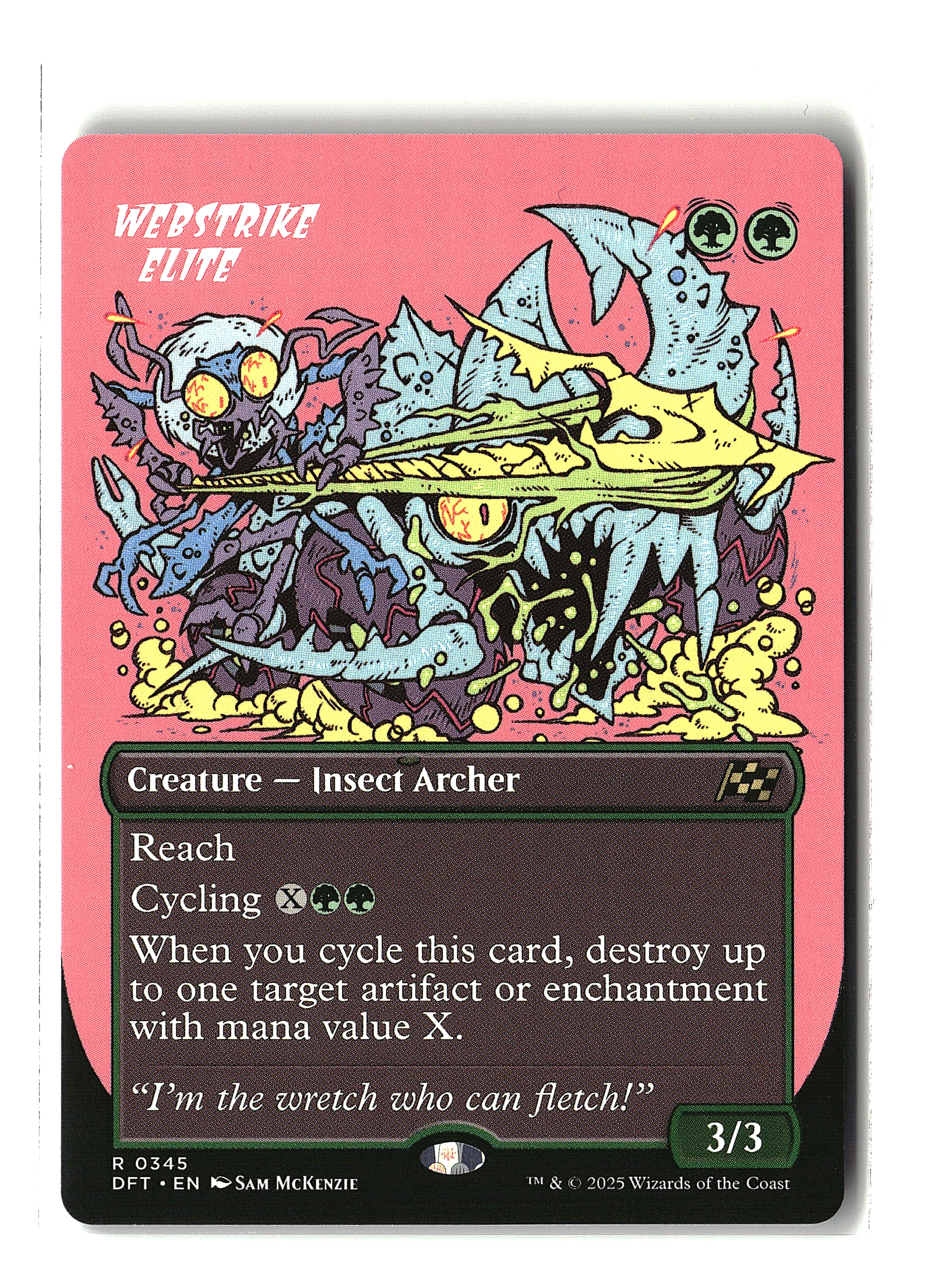 Webstrike Elite [ Borderless ] #345 (m)