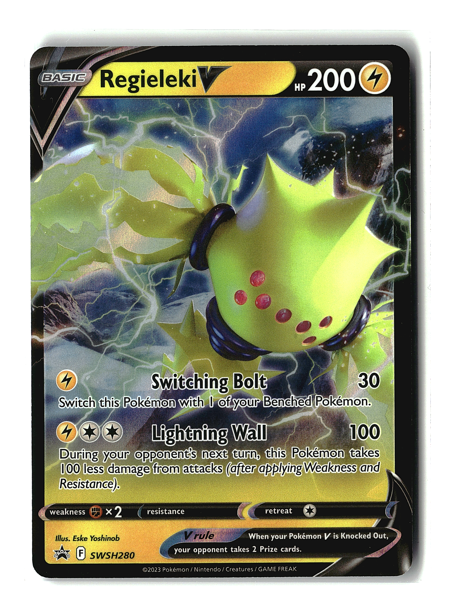 Regieleki V #SWSH280 - SWSH: Promo Cards - Pokémon