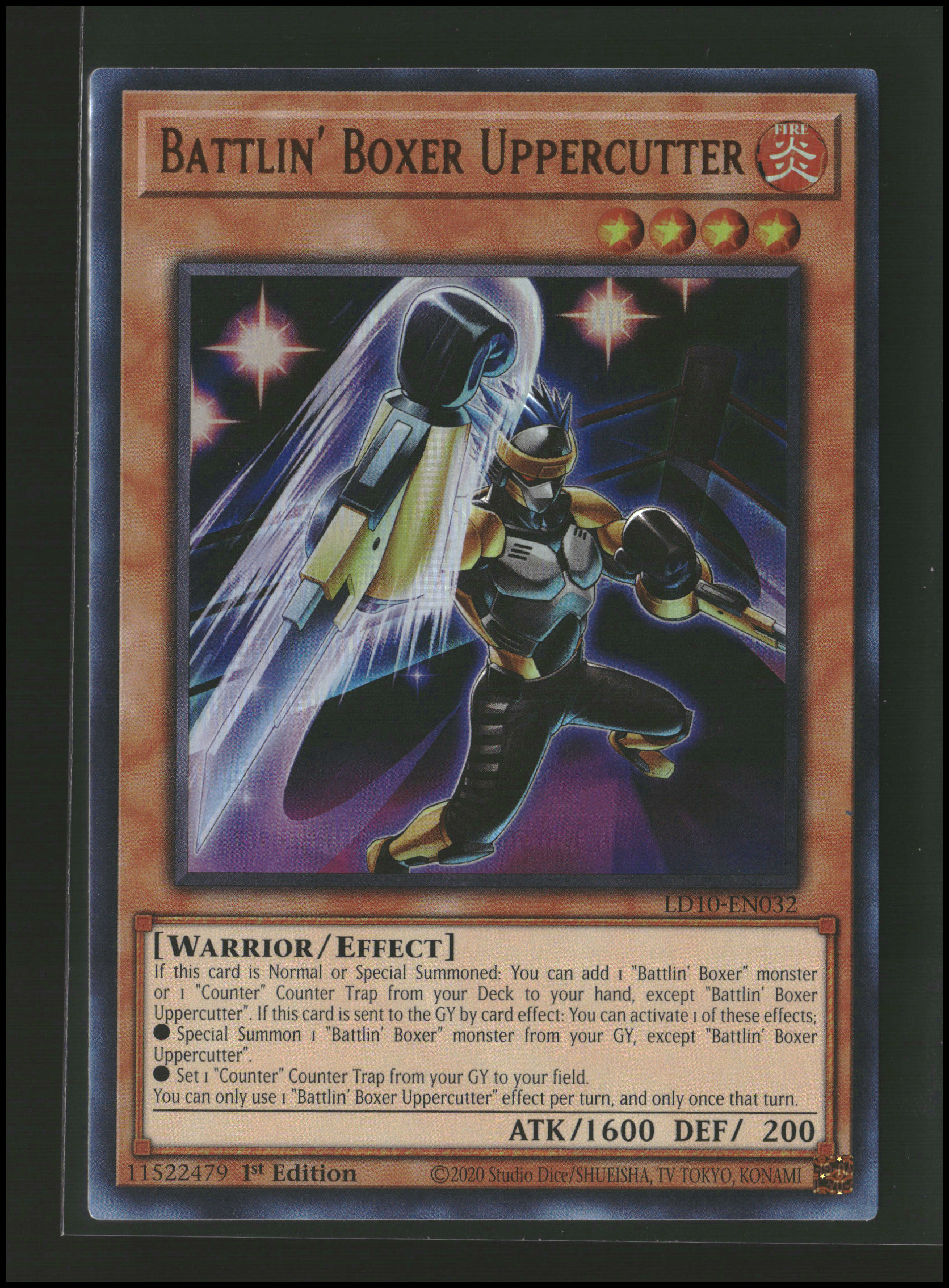 Battlin' Boxer Uppercutter #LD10-EN032 | Legendary Duelists | Yu-Gi-Oh!