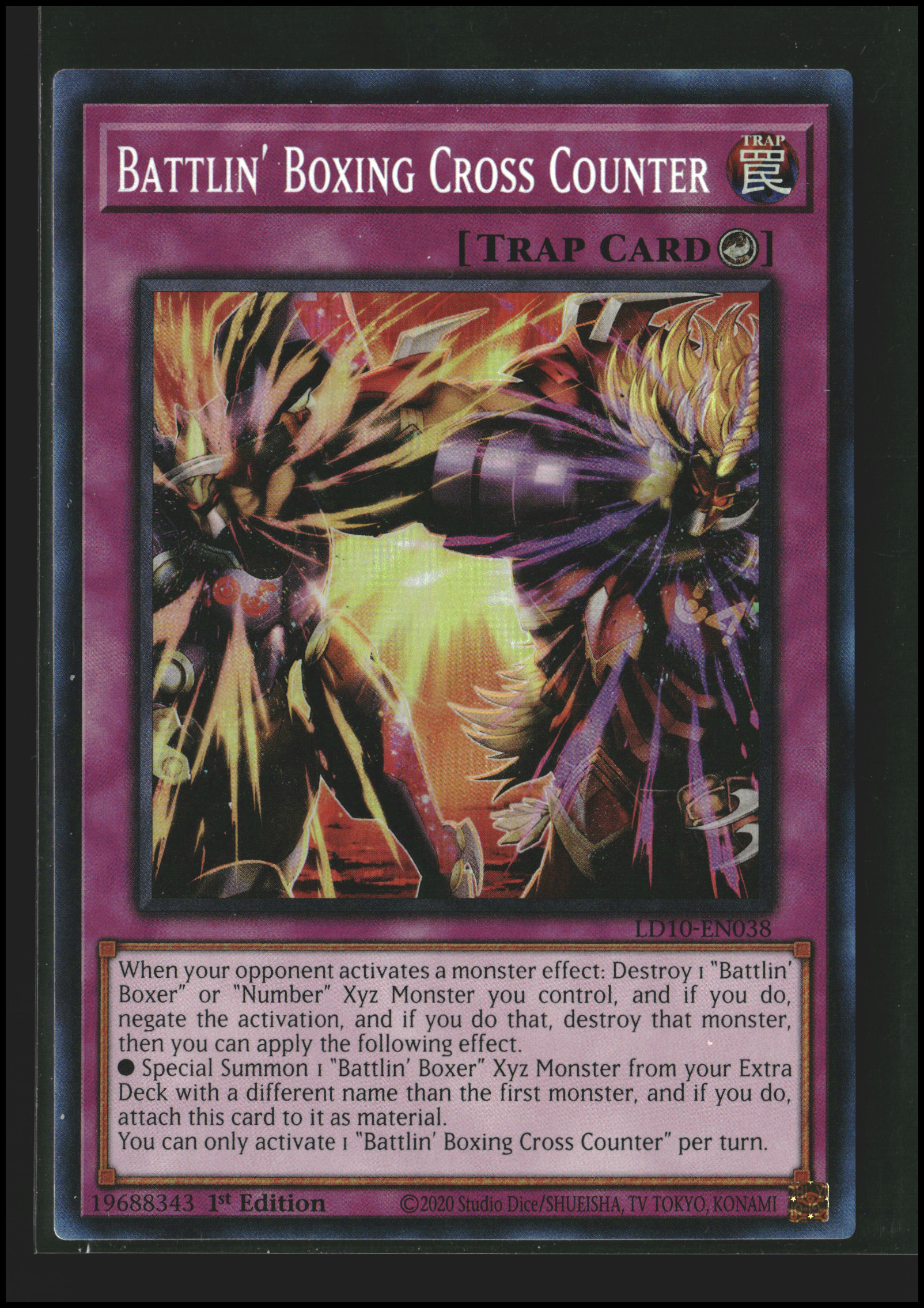 Battlin' Boxing Cross Counter #LD10-EN038 (y)