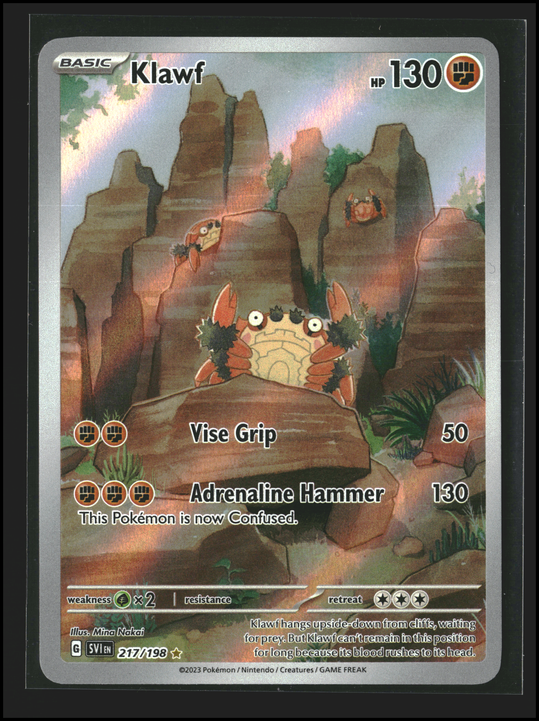 Klawf #217/198 | SV: Base Set | Pokémon