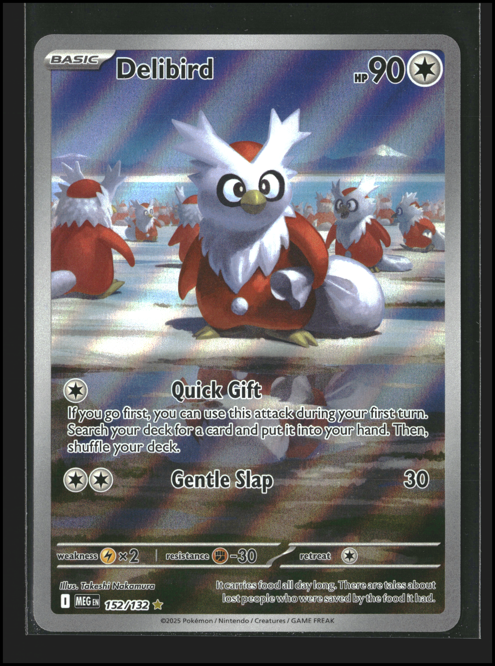 Delibird #152/132 | ME: Base Set | Pokémon