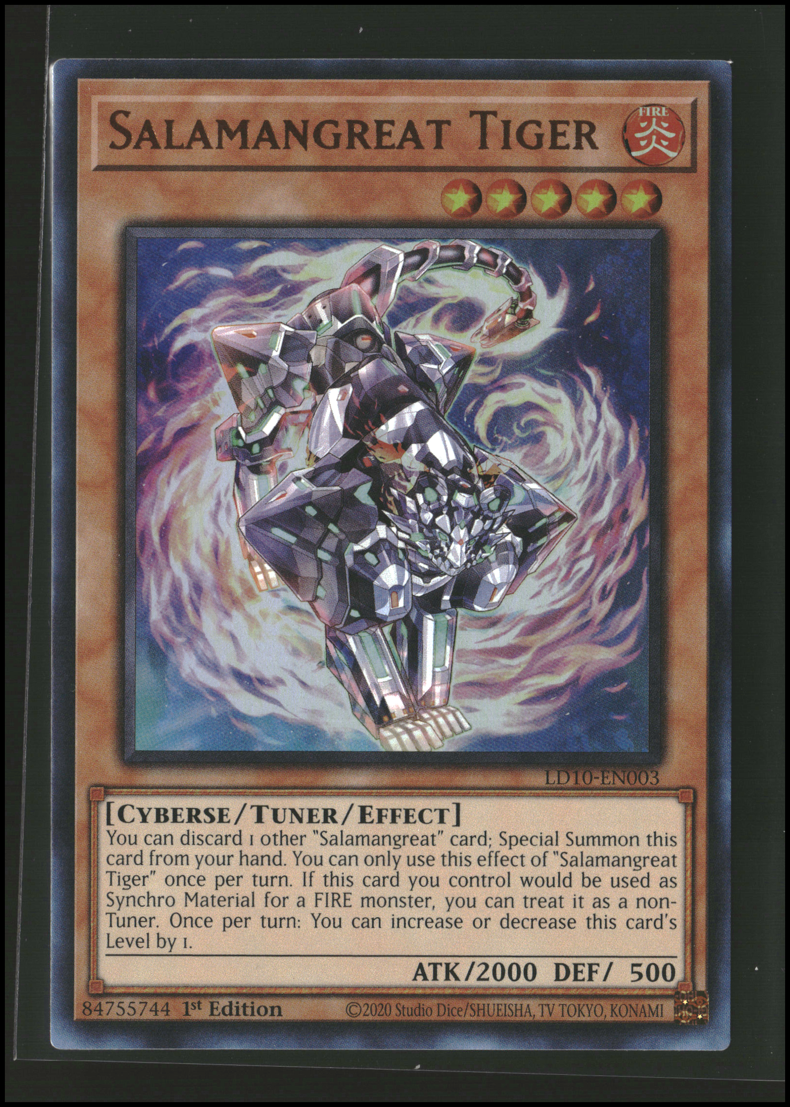 Salamangreat Tiger #LD10-EN003 | Legendary Duelists | Yu-Gi-Oh!