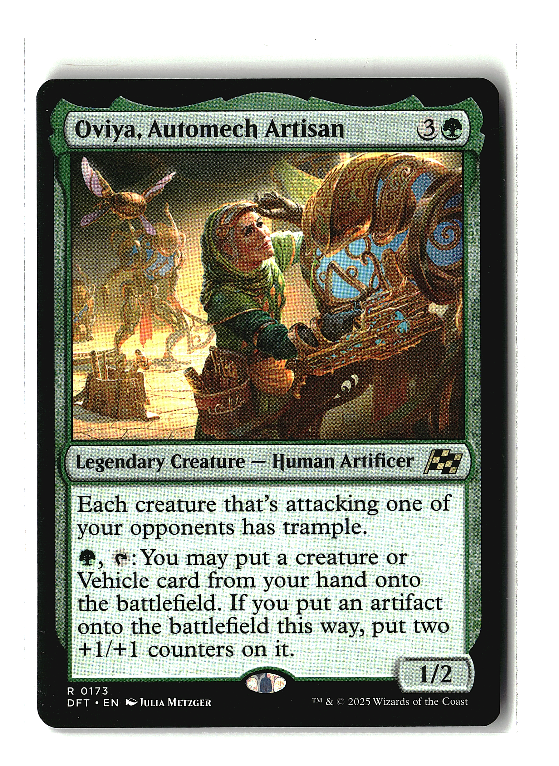 Oviya, Automech Artisan #173 | Aetherdrift | Magic: The Gathering
