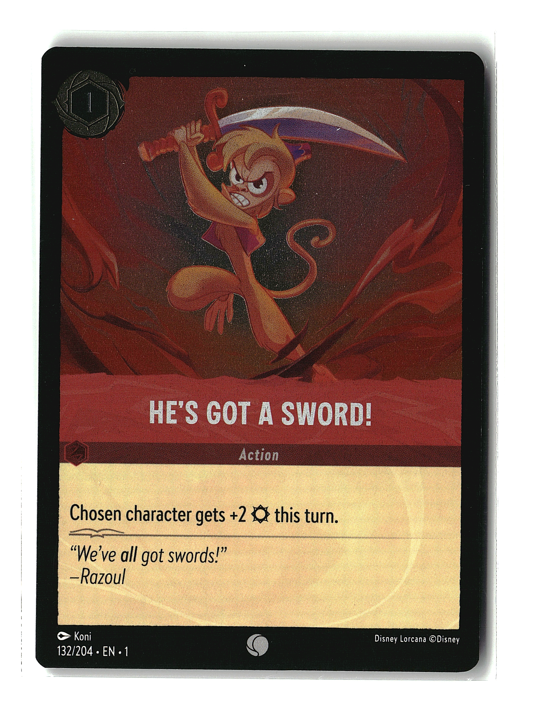 He's Got a Sword #132/204 (dl)