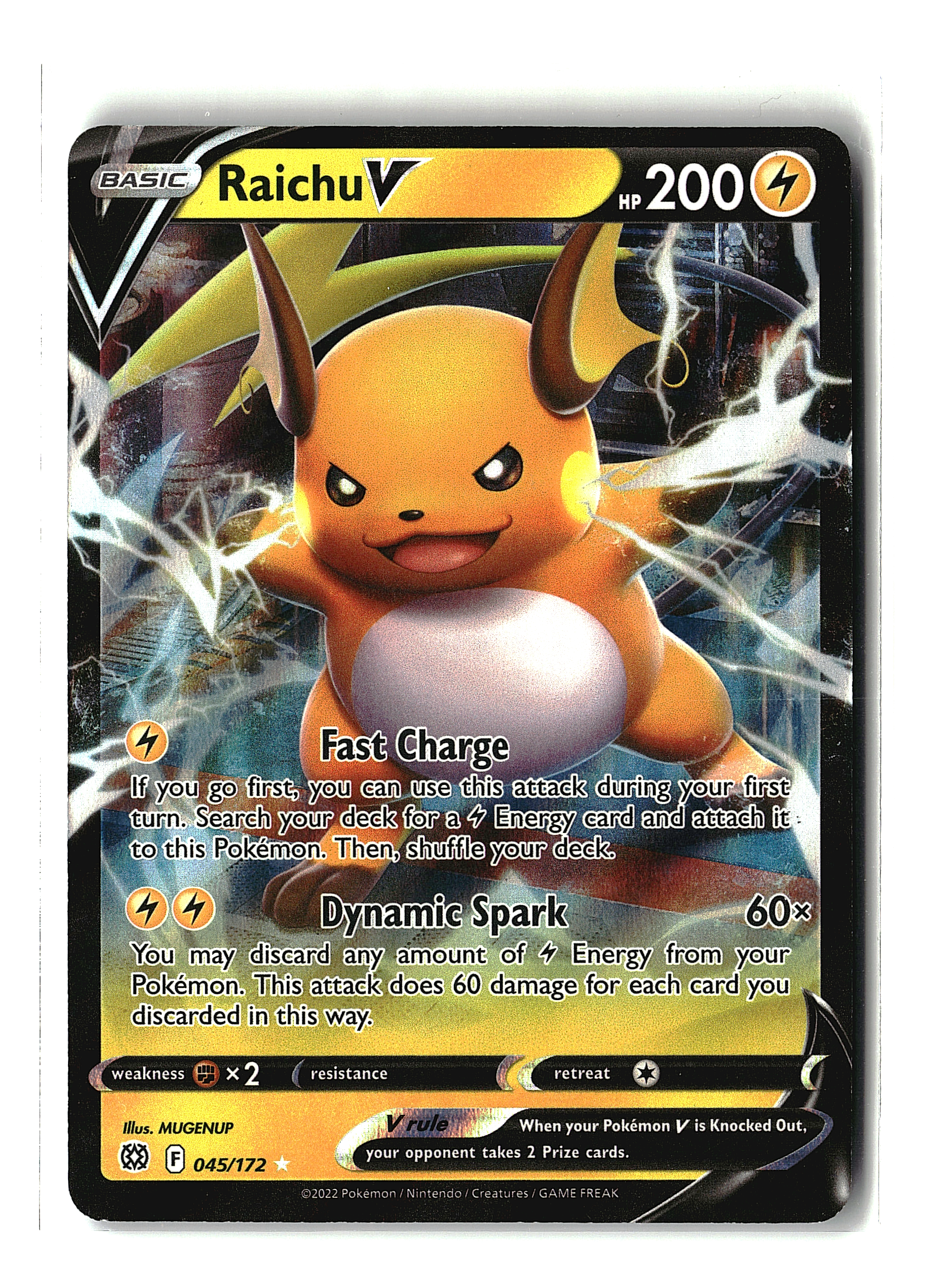 Raichu V #045/172 (pe)