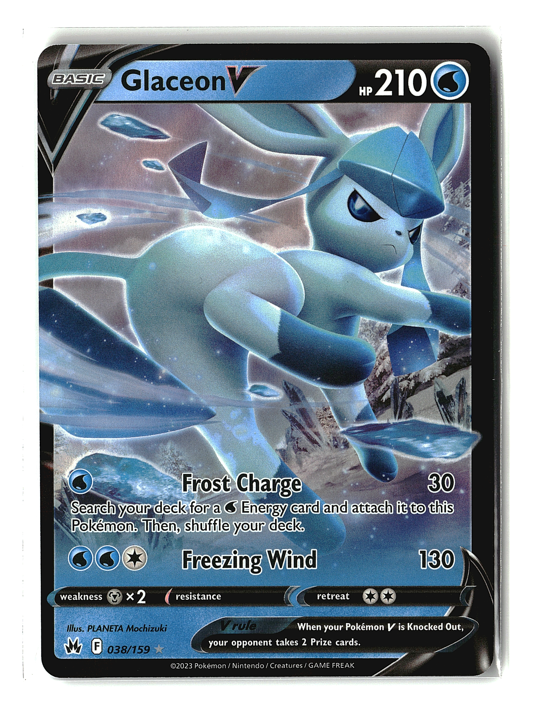 Glaceon V #038/159 (pe)