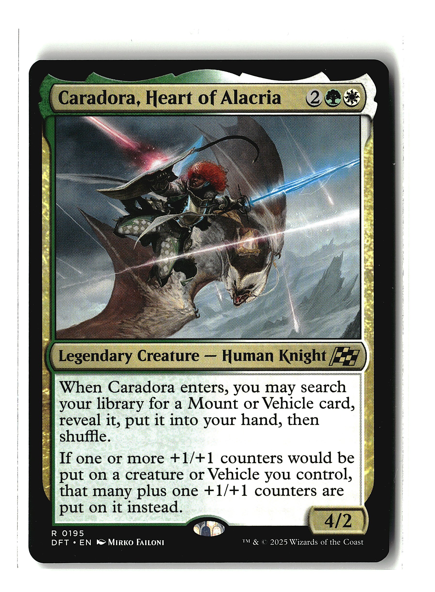 Caradora, Heart of Alacria #195 (m)