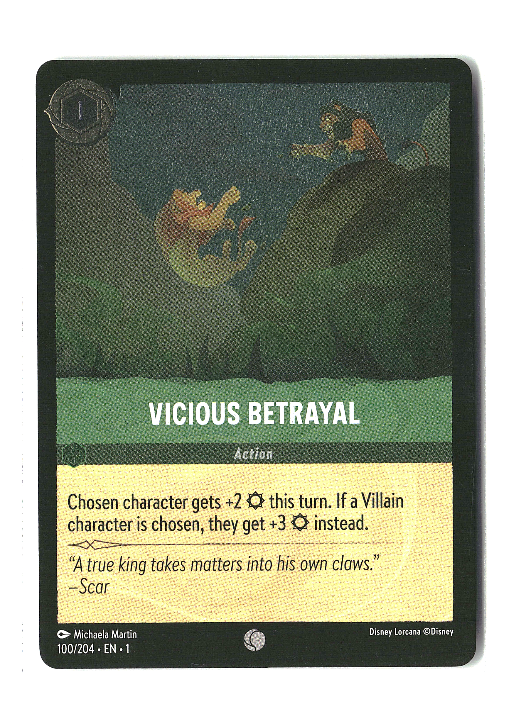 Vicious Betrayal #100/204 (dl)