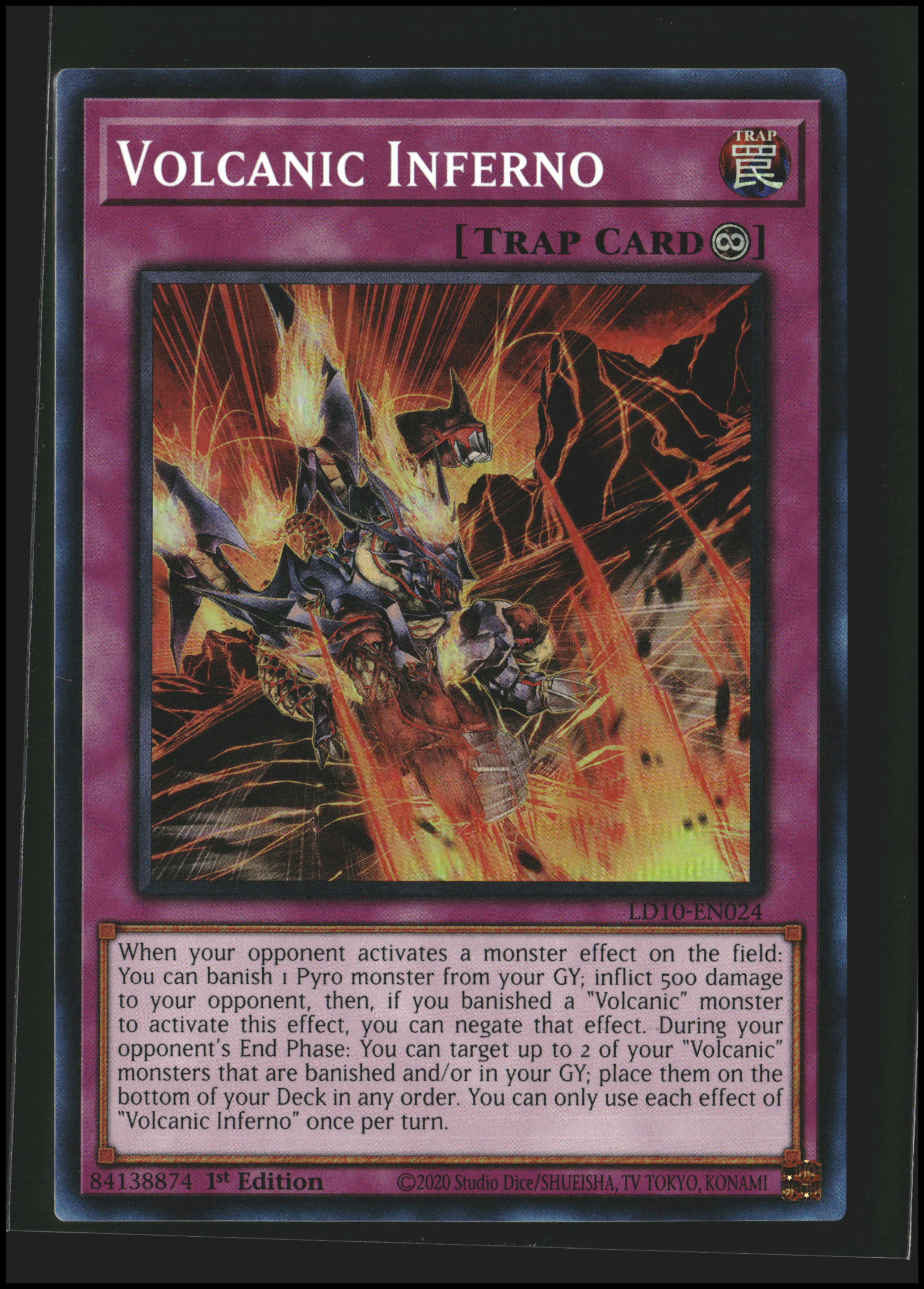 Volcanic Inferno #LD10-EN024 | Legendary Duelists | Yu-Gi-Oh!