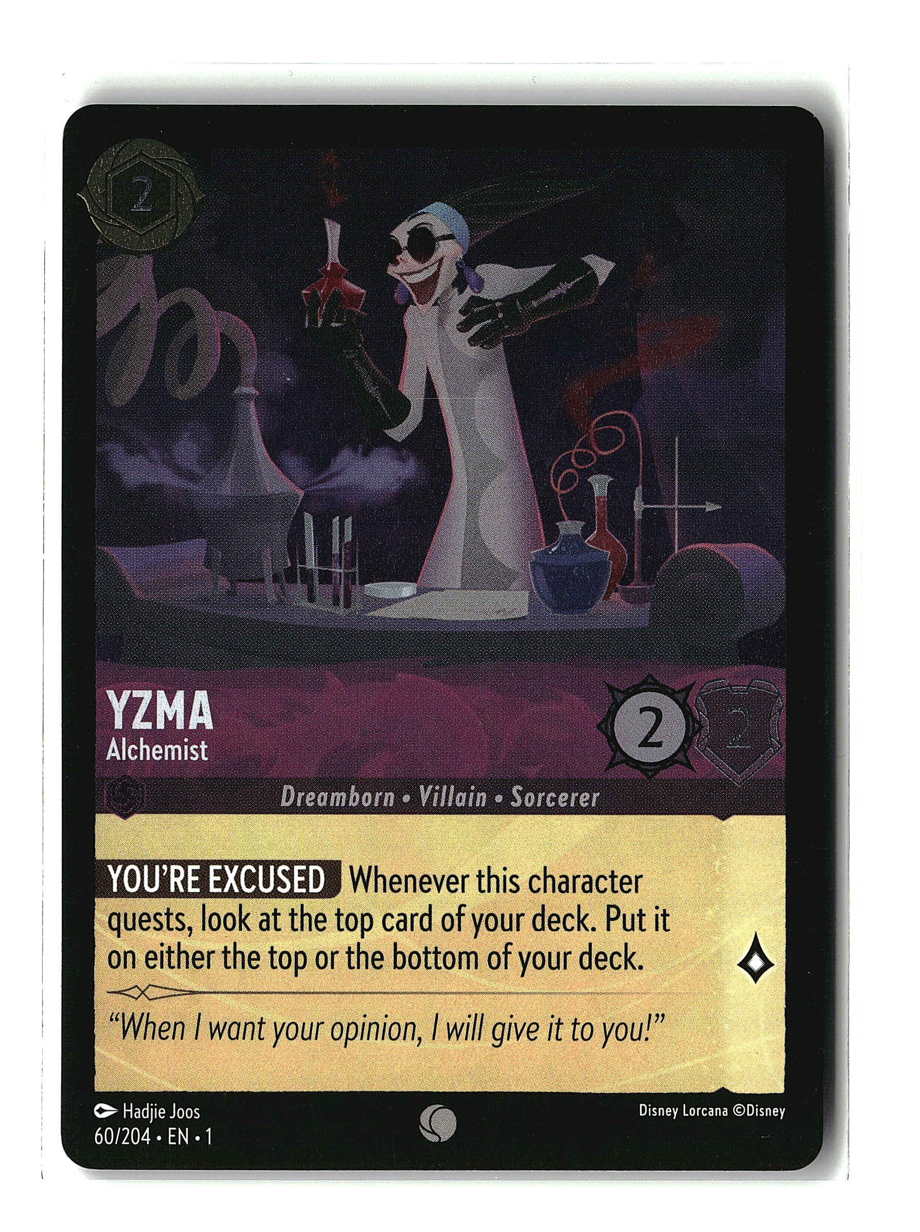 Yzma [Alchemist] #60/204 (dl)