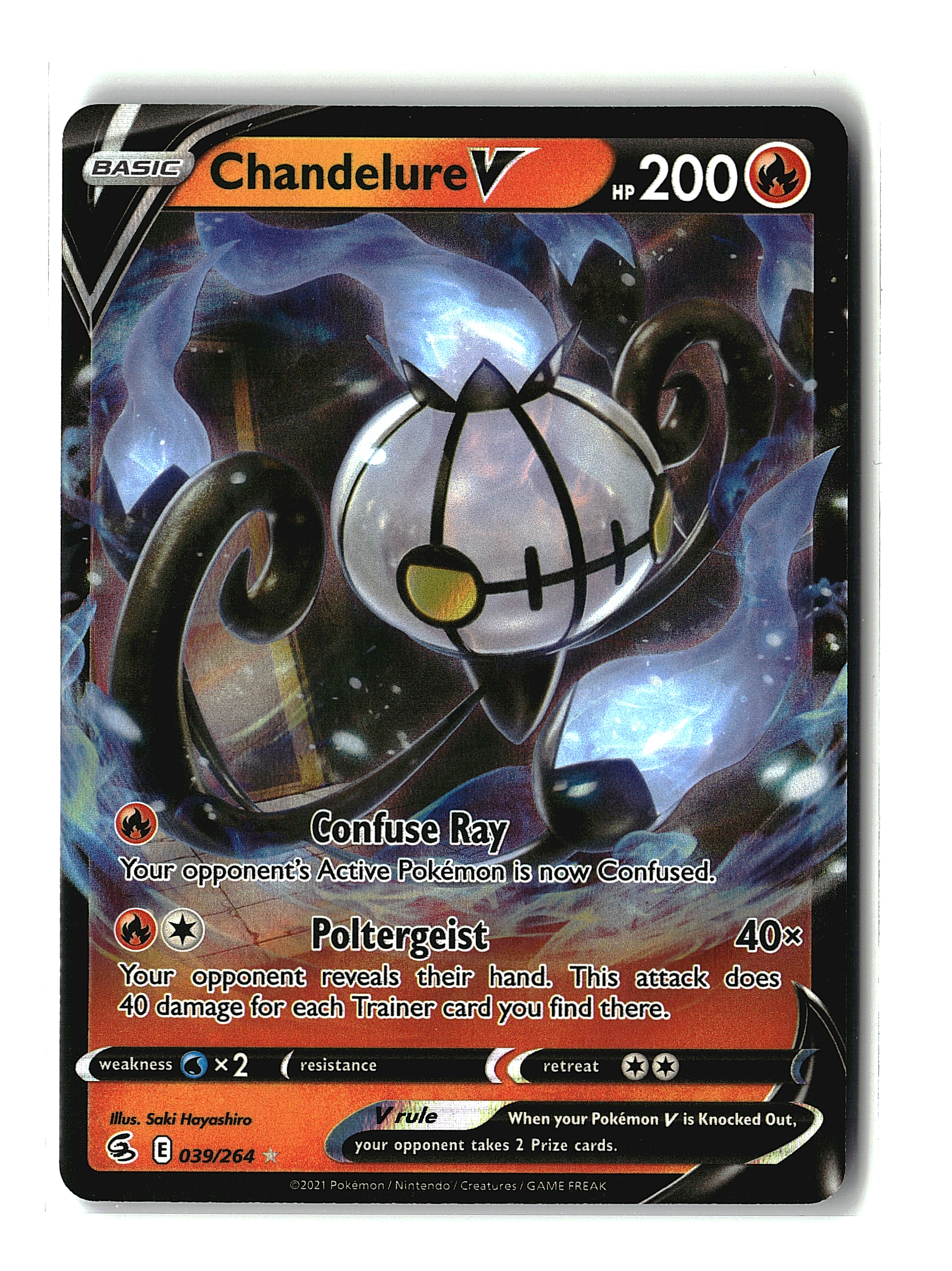 Chandelure V #039/264 (pe)