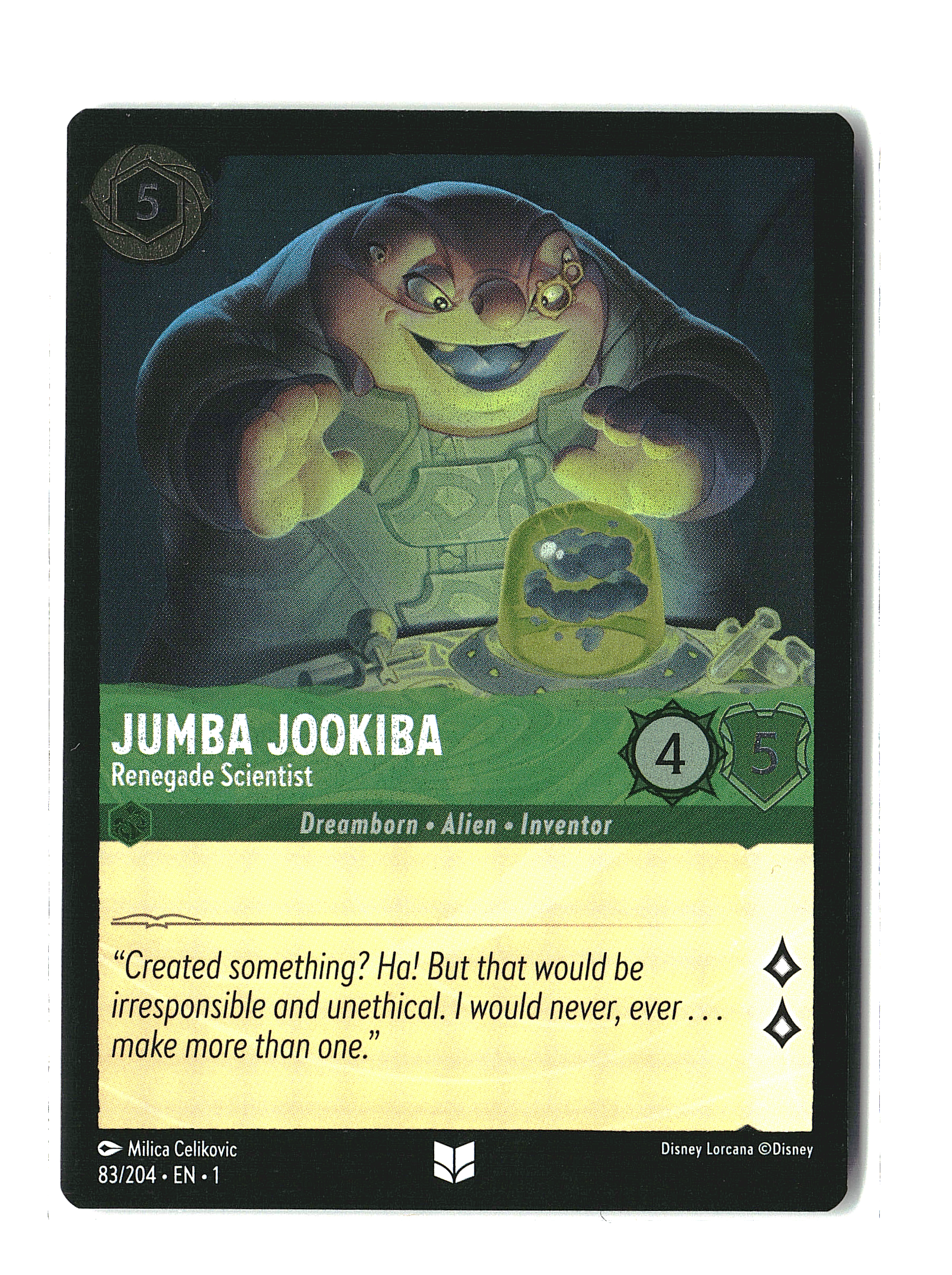 Jumba Jookiba [Renegade Scientist] #83/204 (dl)