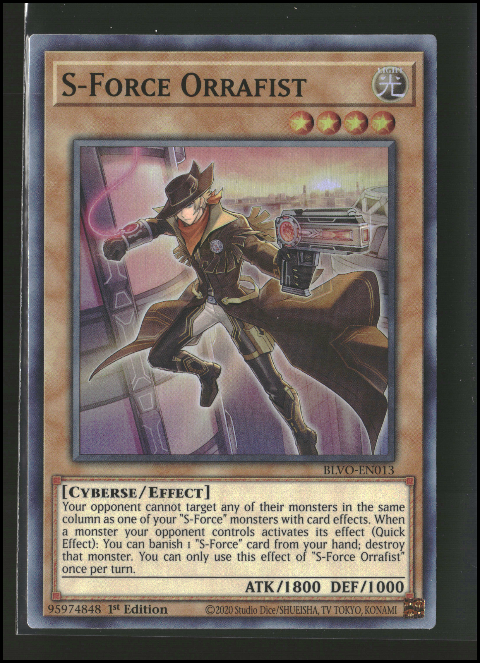 S-Force Orrafist #BLVO-EN013 | Blazing Vortex | Yu-Gi-Oh!