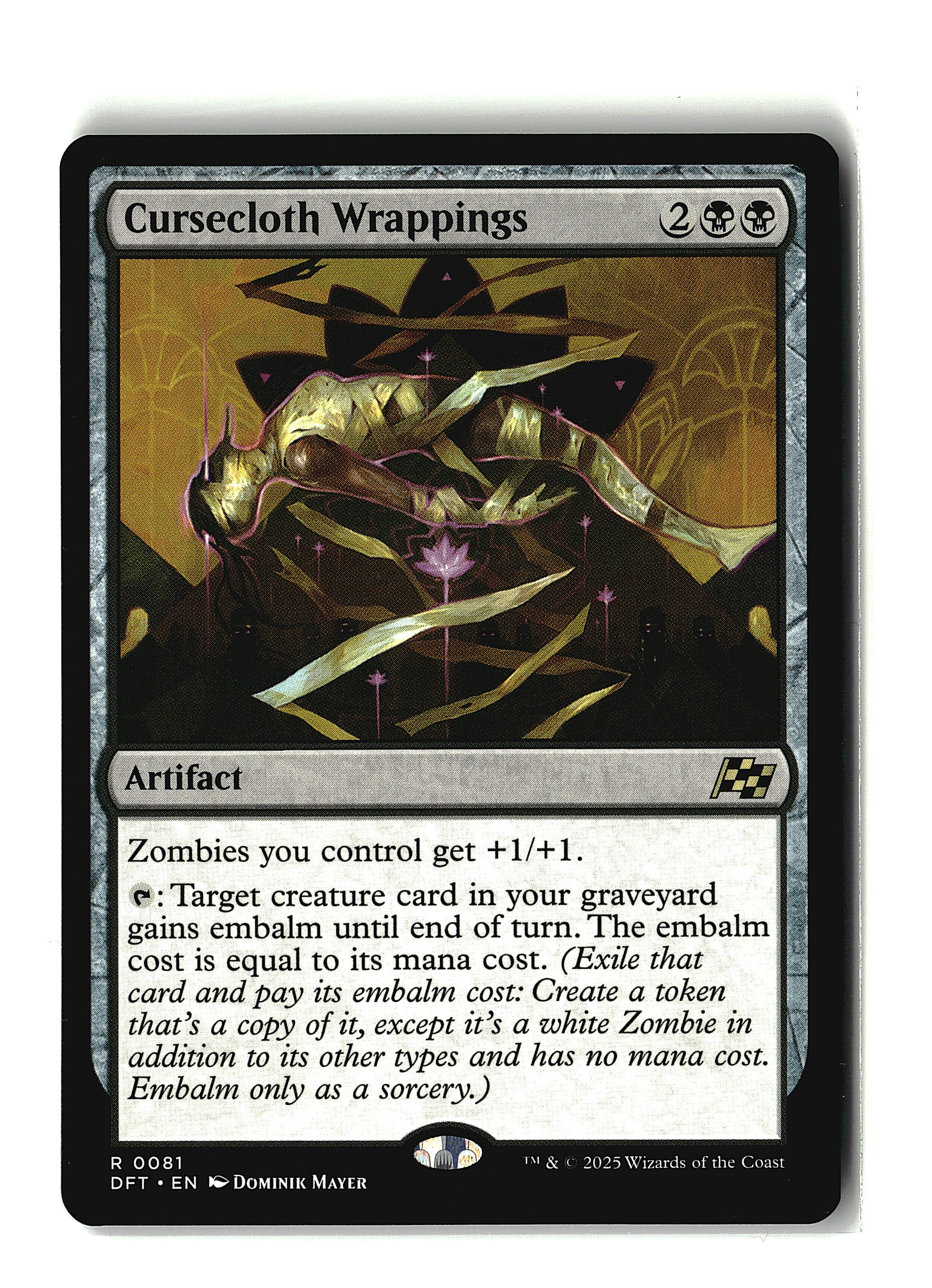 Cursecloth Wrappings #81 | Aetherdrift | Magic: The Gathering