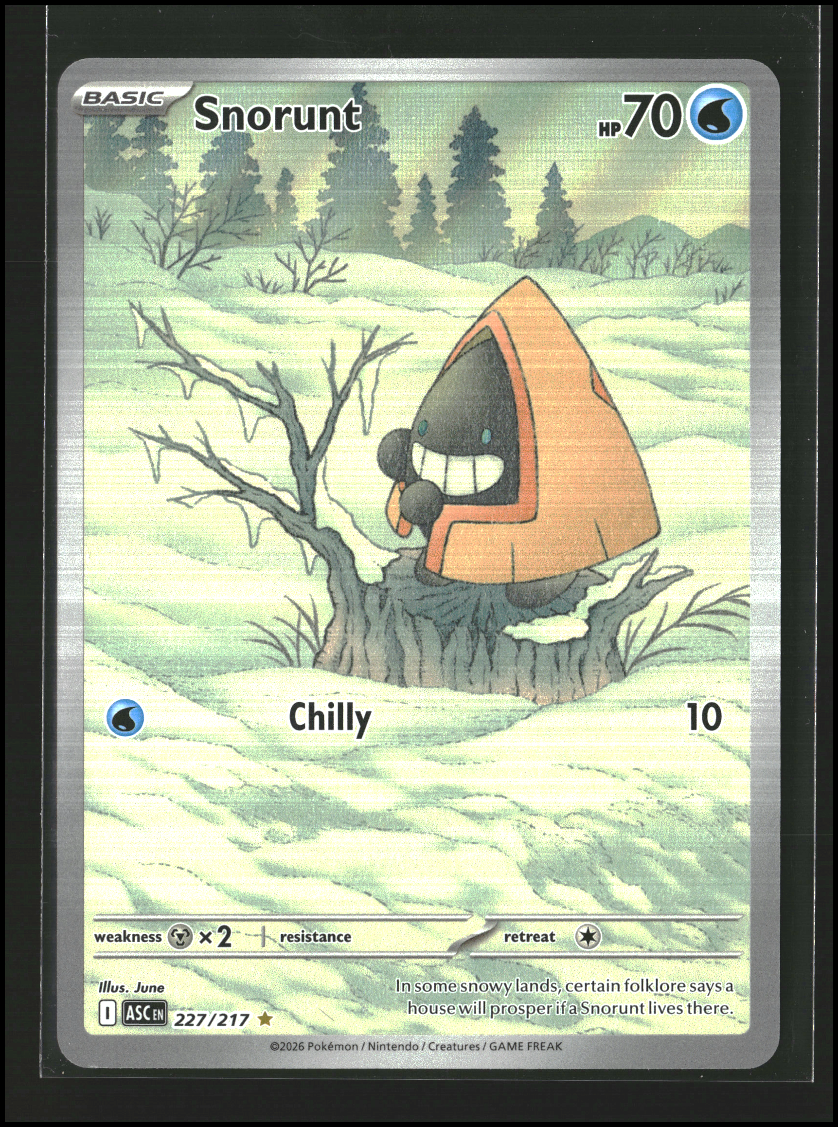 Snorunt #227/217 | ME: Ascended Heroes | Pokémon Cards