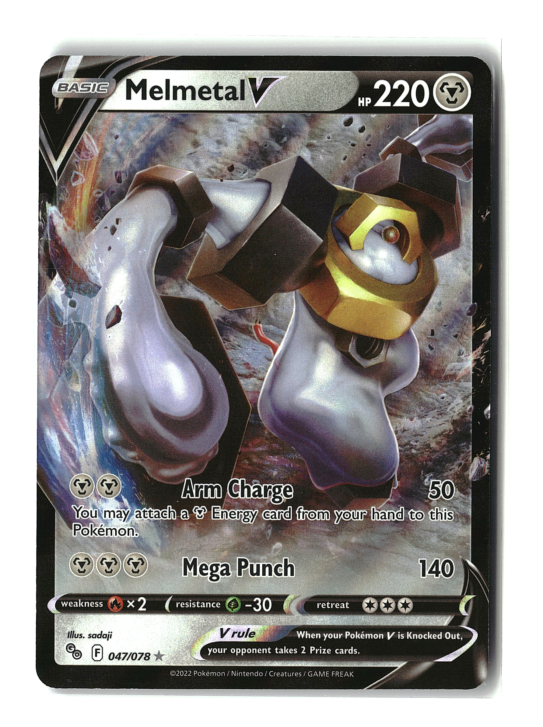 Melmetal V #047/078 - Pokémon GO - Pokémon
