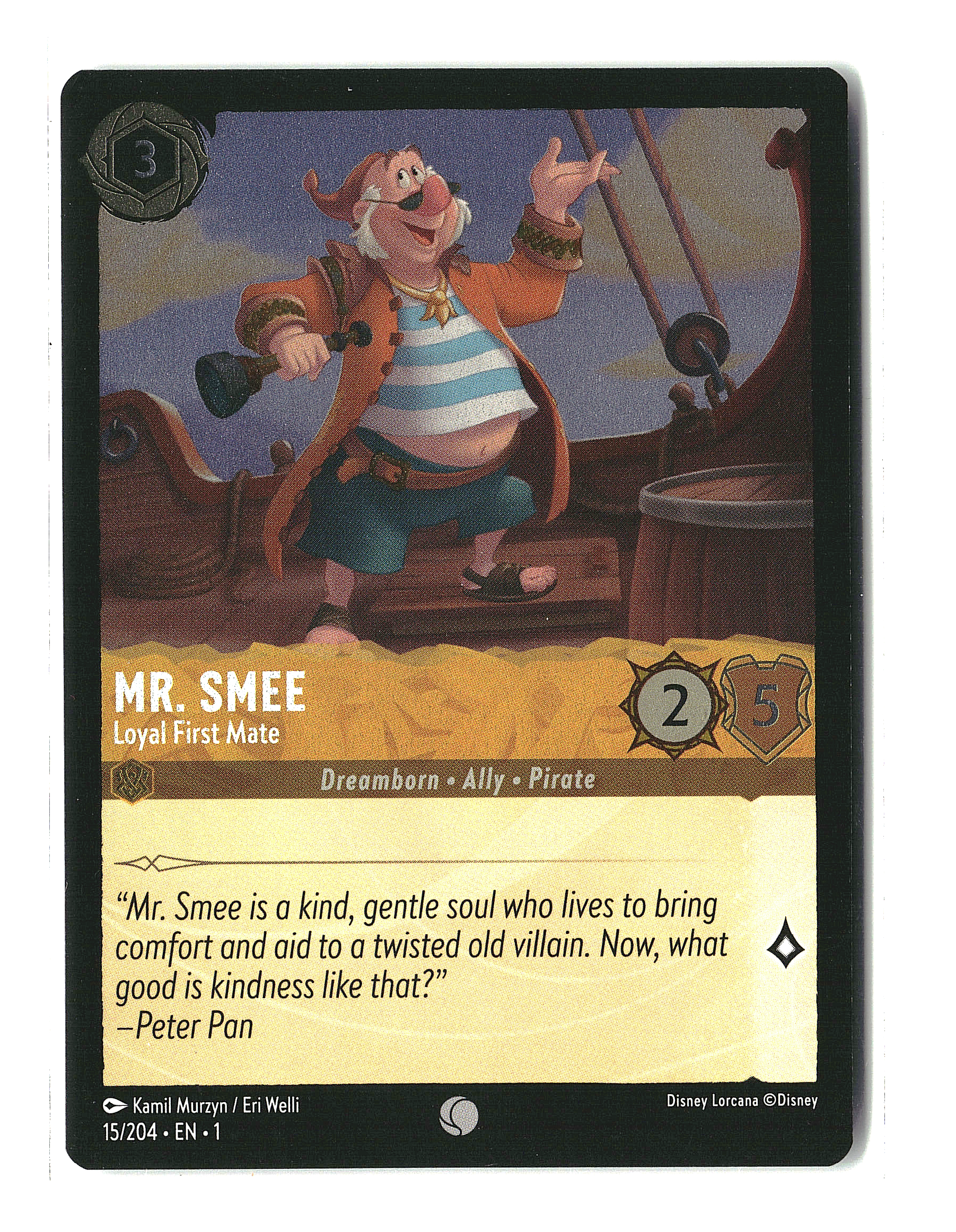 Mr. Smee [Loyal First Mate] #15/204 (dl)
