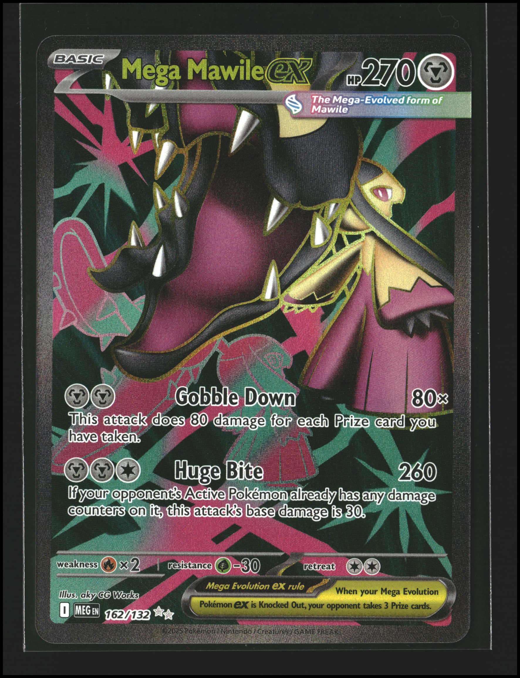Mega Mawile ex #162/132 (pe)