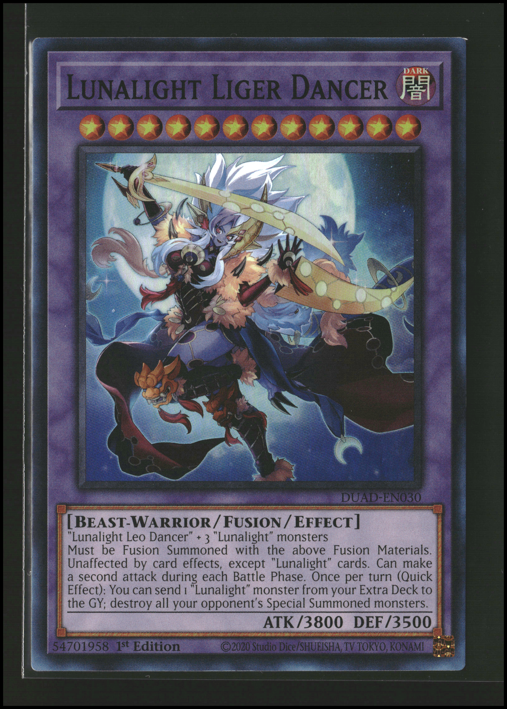 Lunalight Liger Dancer #DUAD-EN030 | Duelist's Advance | Yu-Gi-Oh!