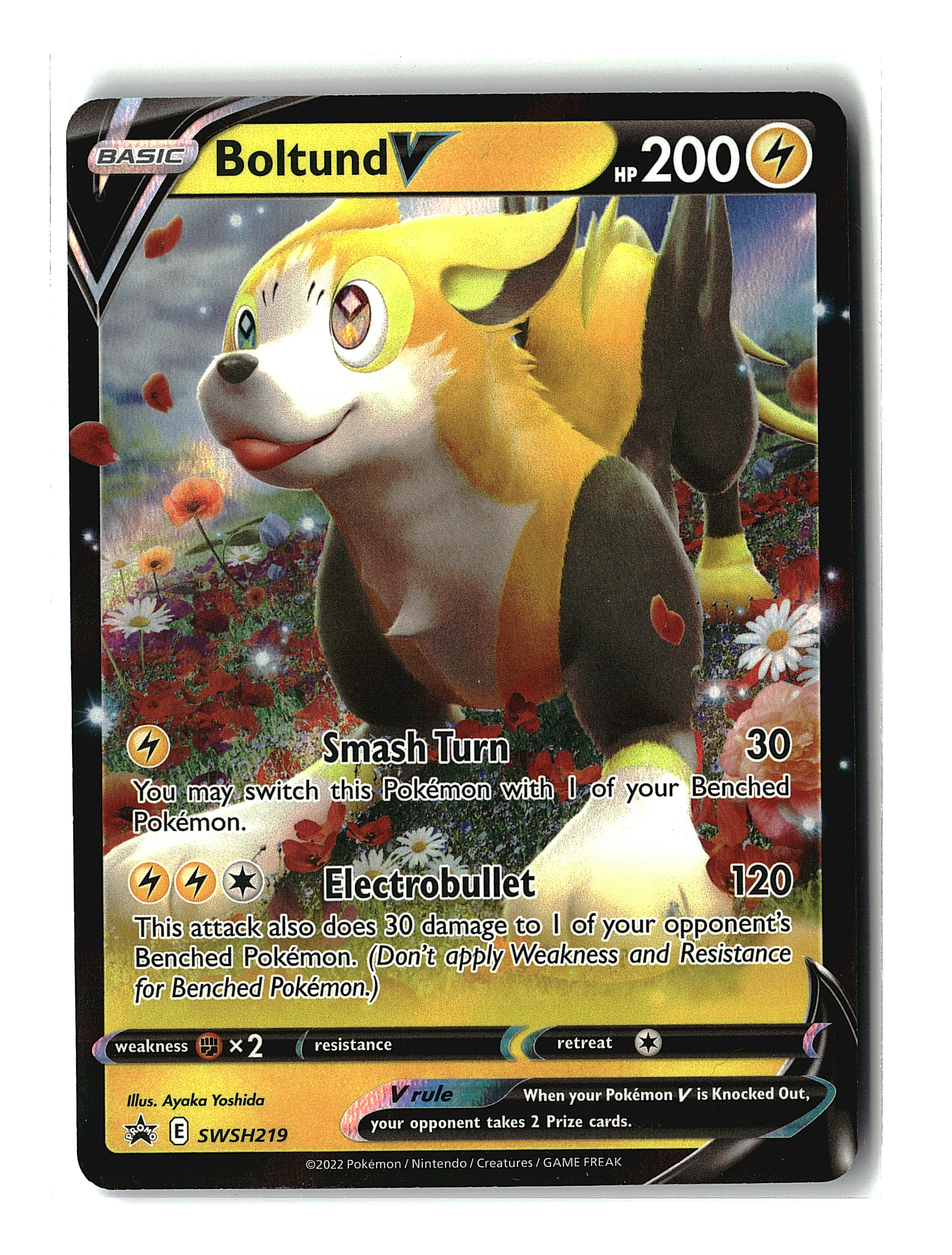 Boltund V #SWSH219 | SWSH: Promo Cards | Pokémon