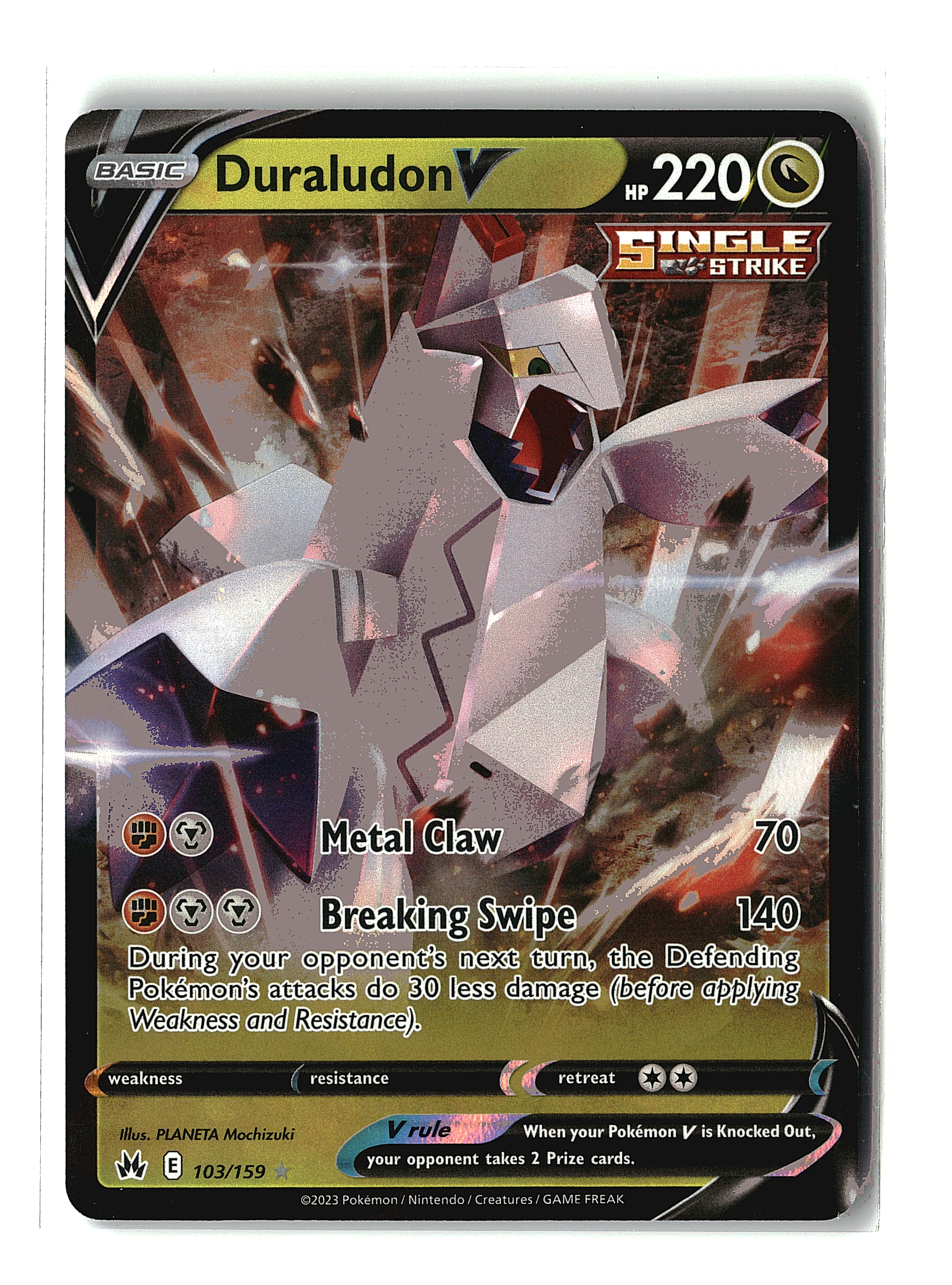 Duraludon V #103/159 (pe)