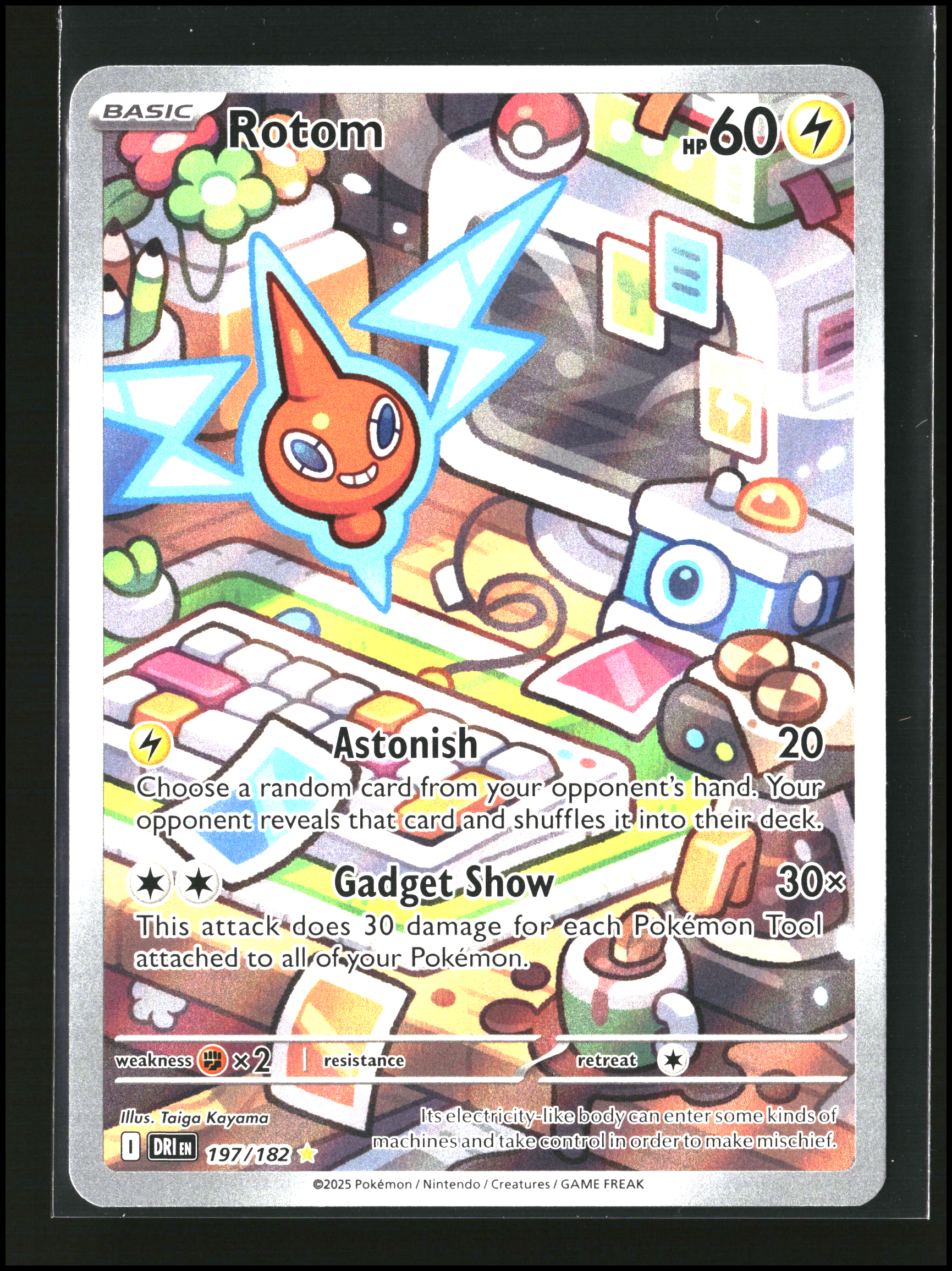 Rotom #197/182 | SV10: Destined Rivals | Pokémon