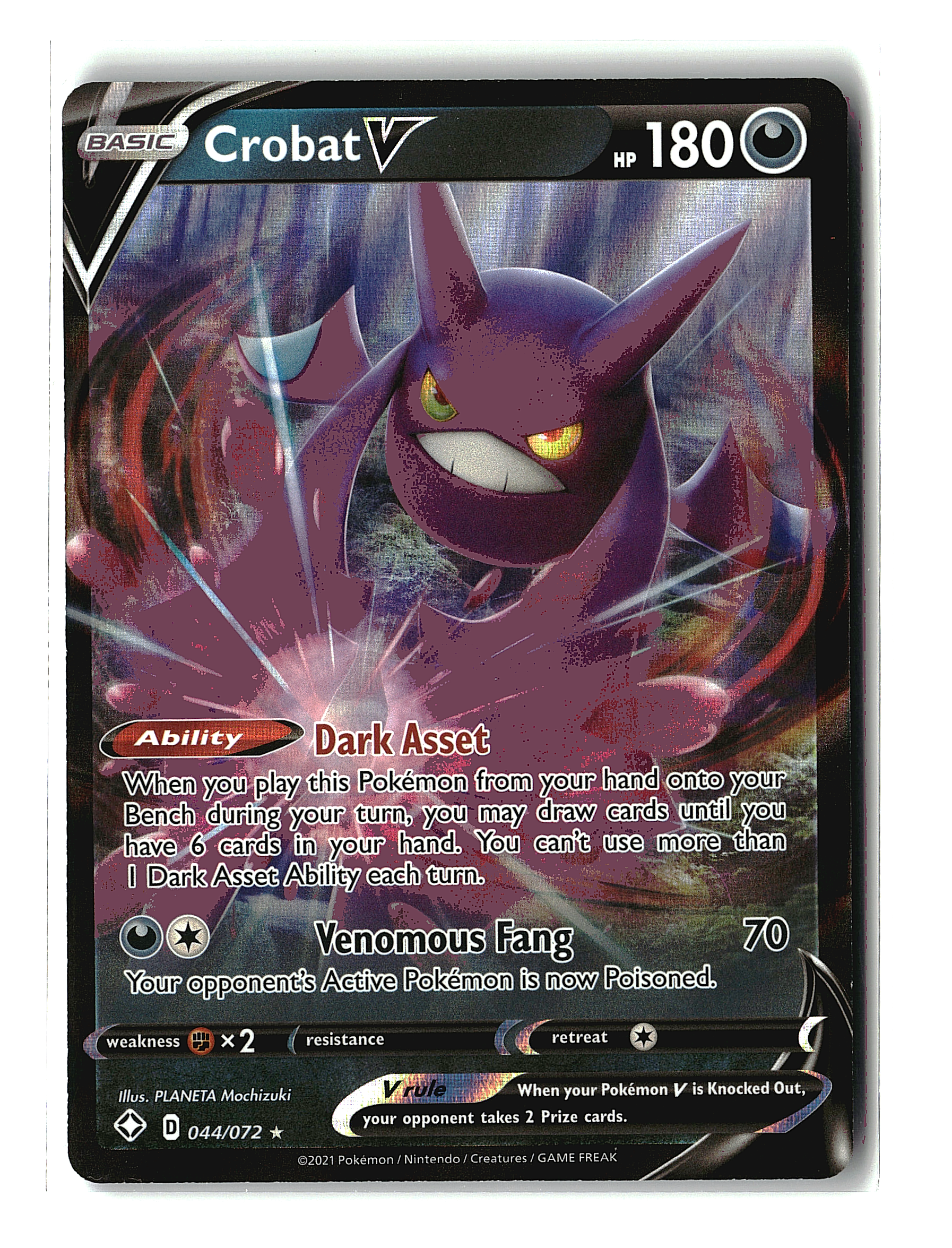 Crobat V #044/072 (pe)