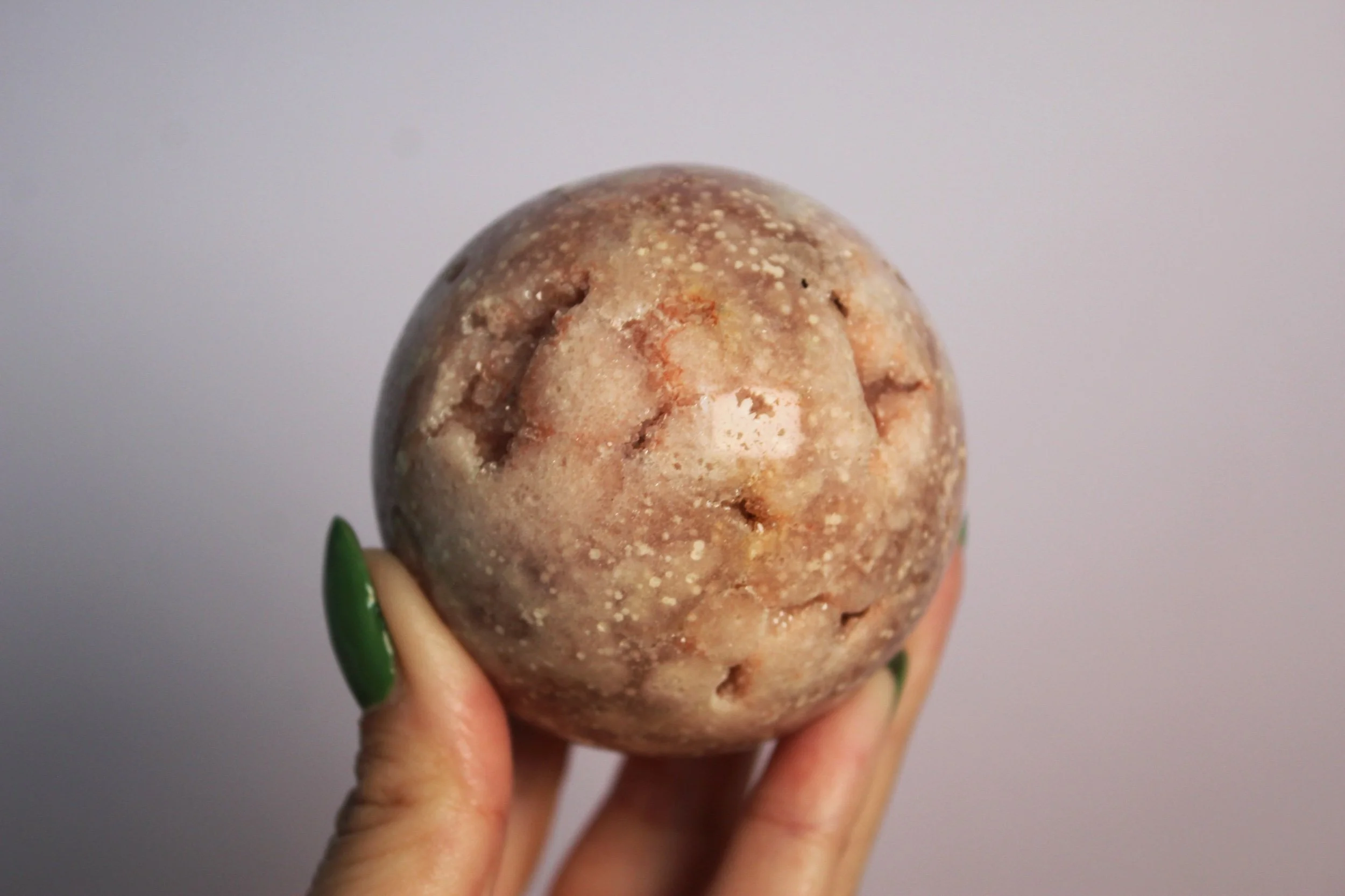 Pink Amethyst Sphere