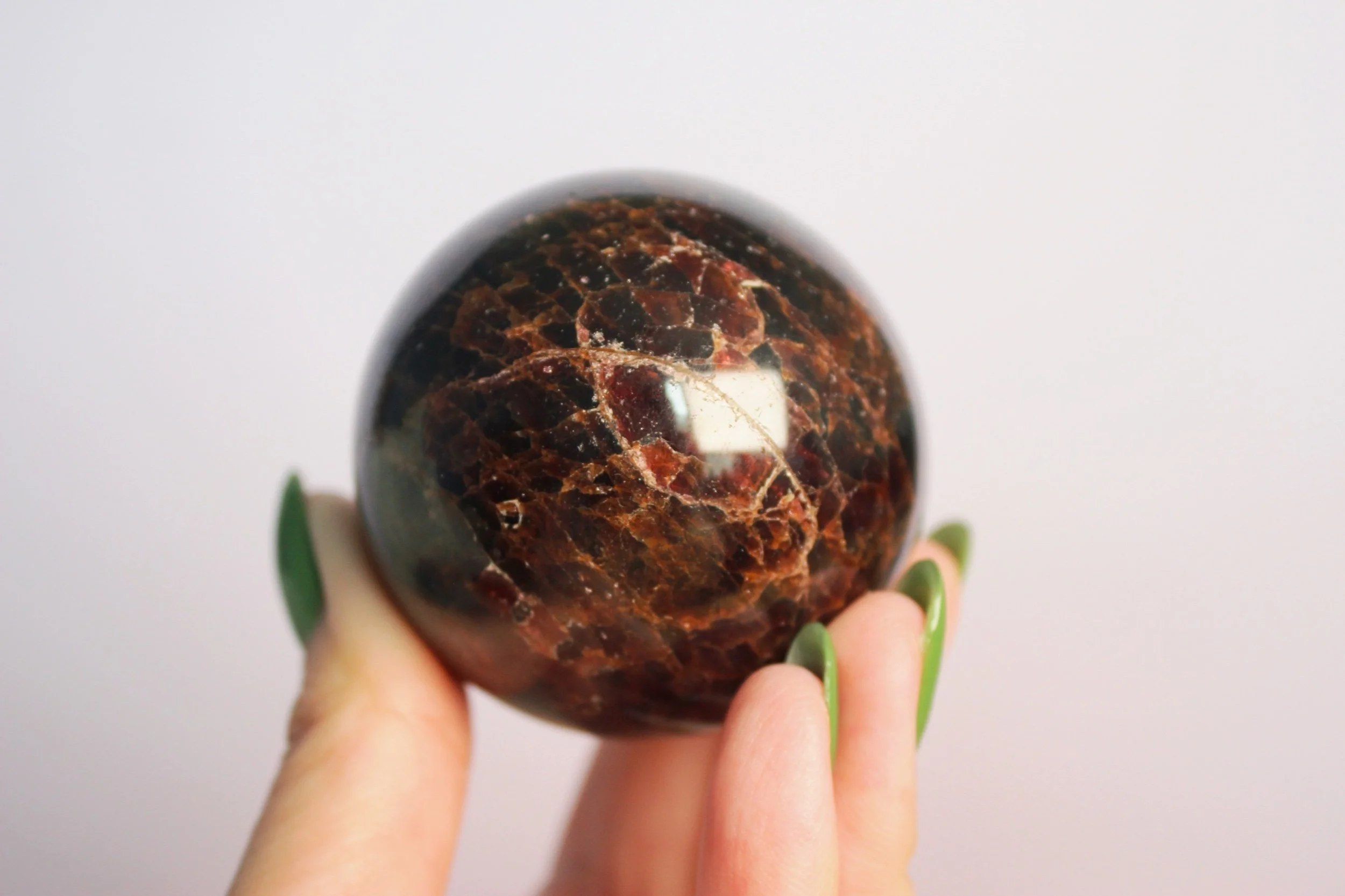 Star Garnet Sphere