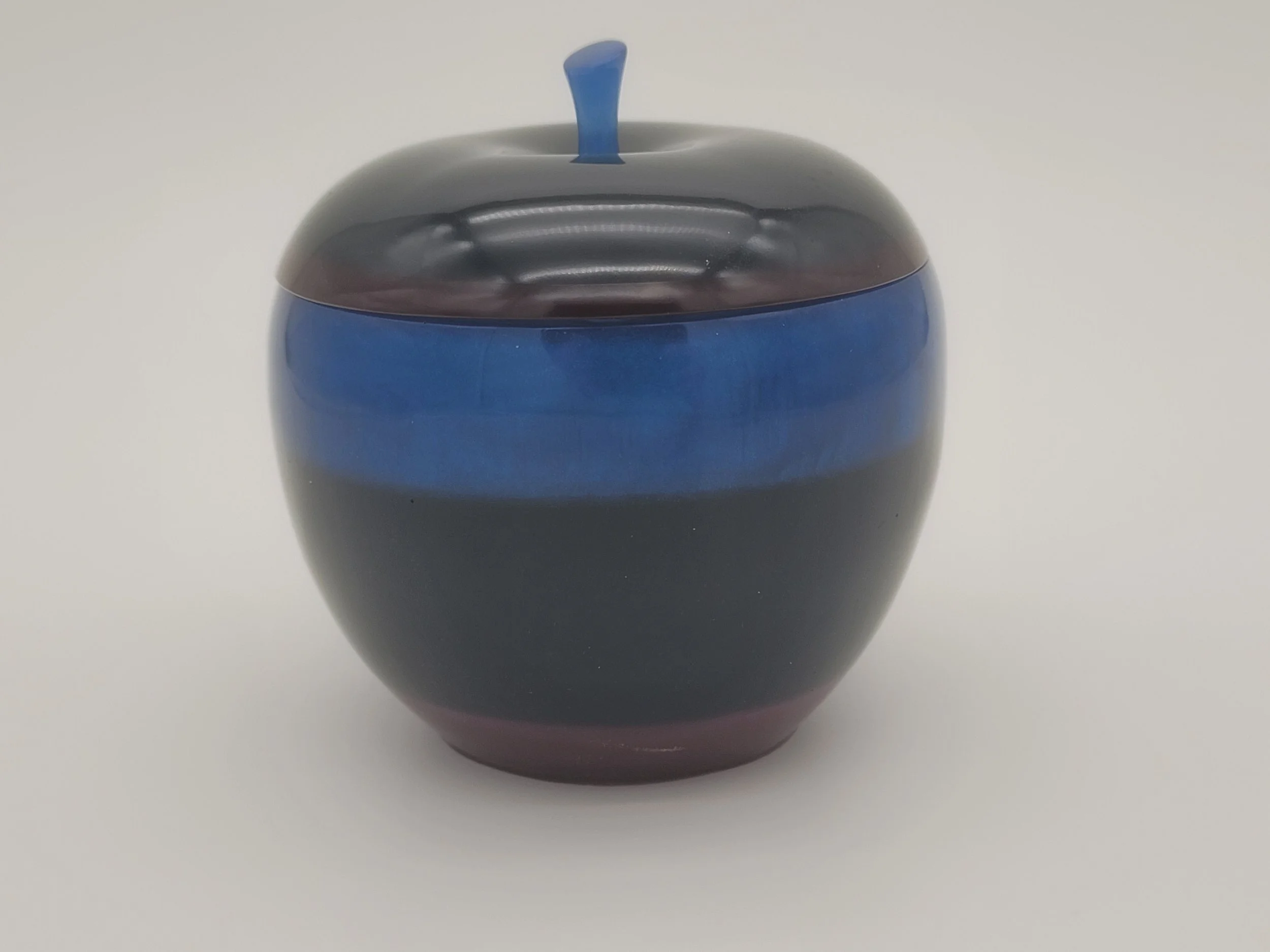 Elegant Layered Epoxy Resin Apple Jar