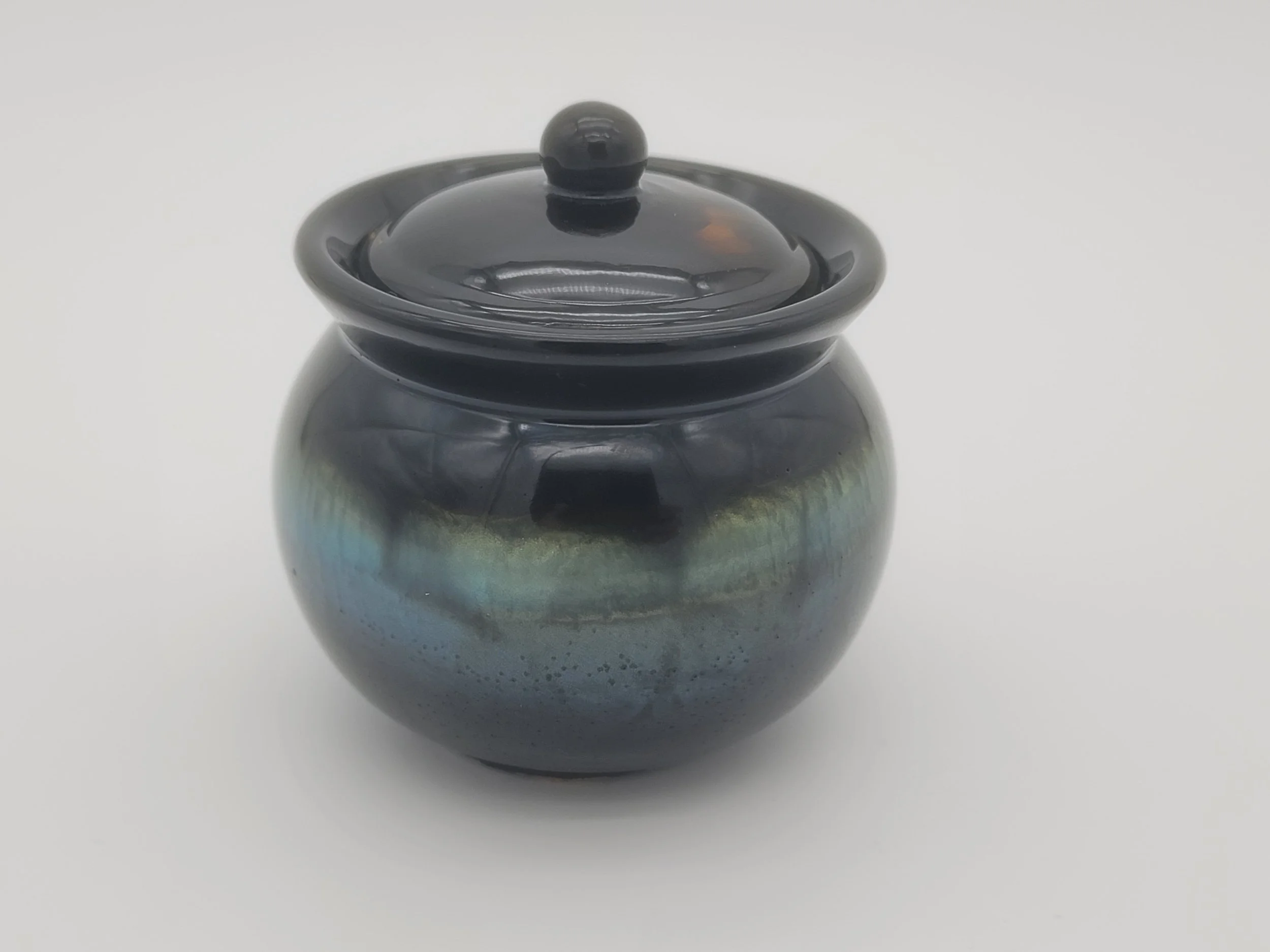 Elegant Handcrafted Epoxy Resin Jar