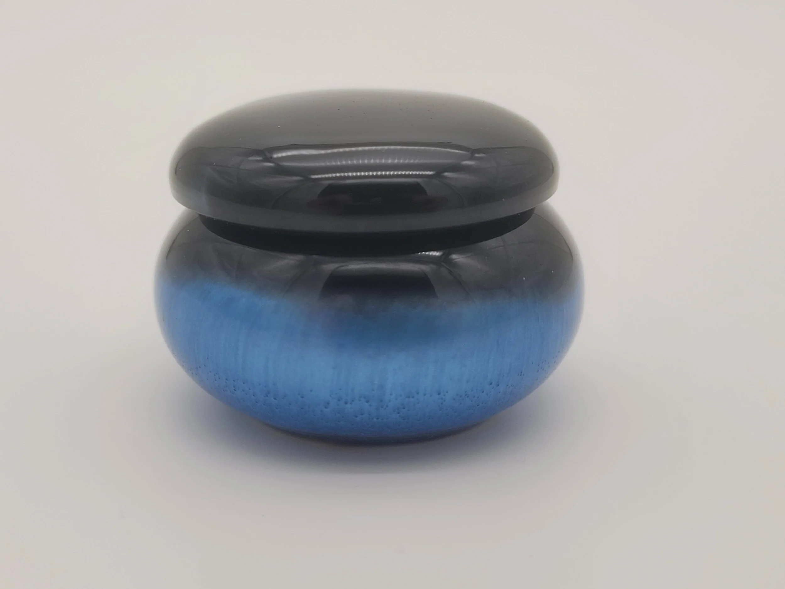 Elegant Gradient Handcrafted Jar