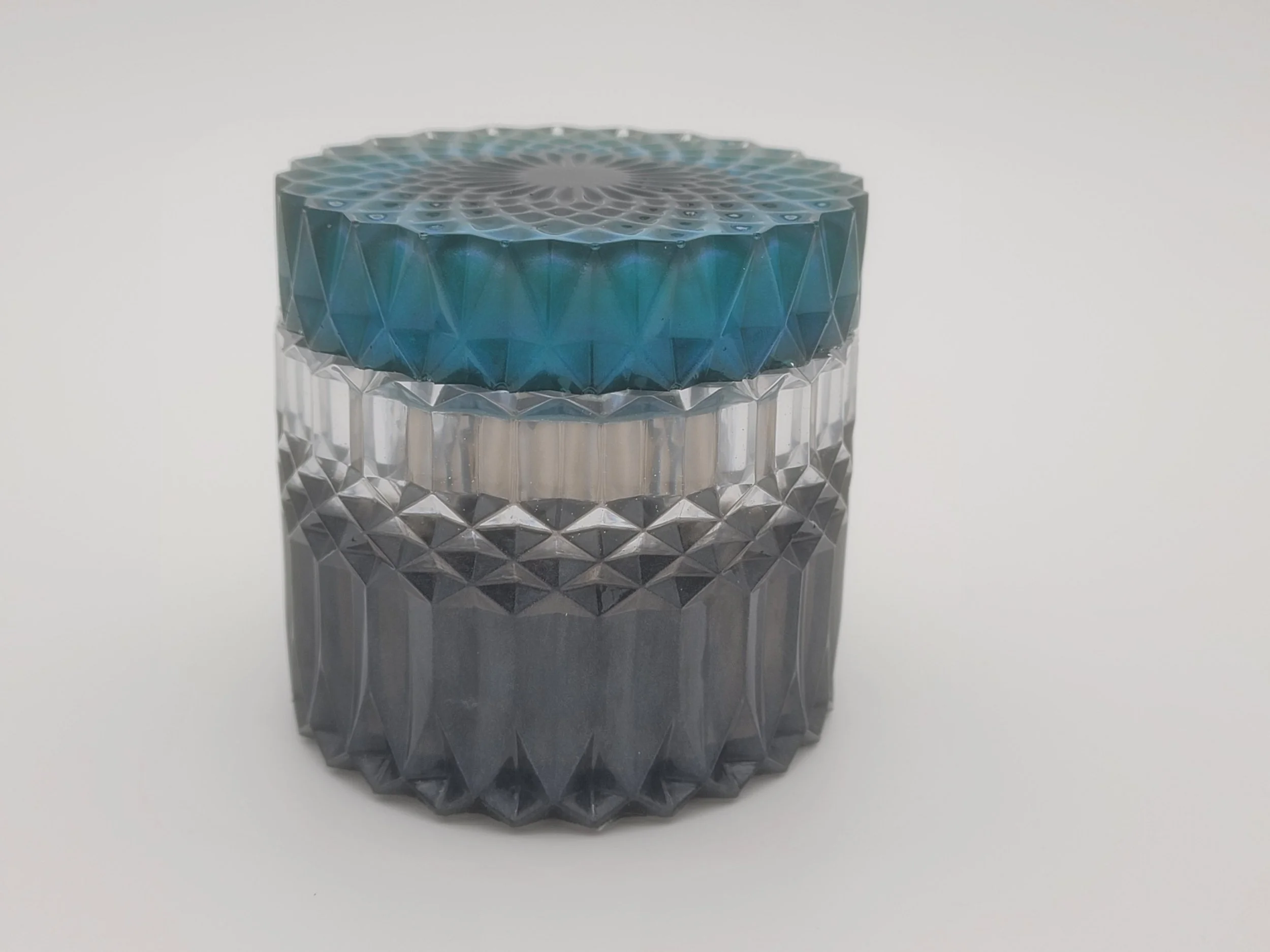 Elegant Multi-Toned Resin Jar
