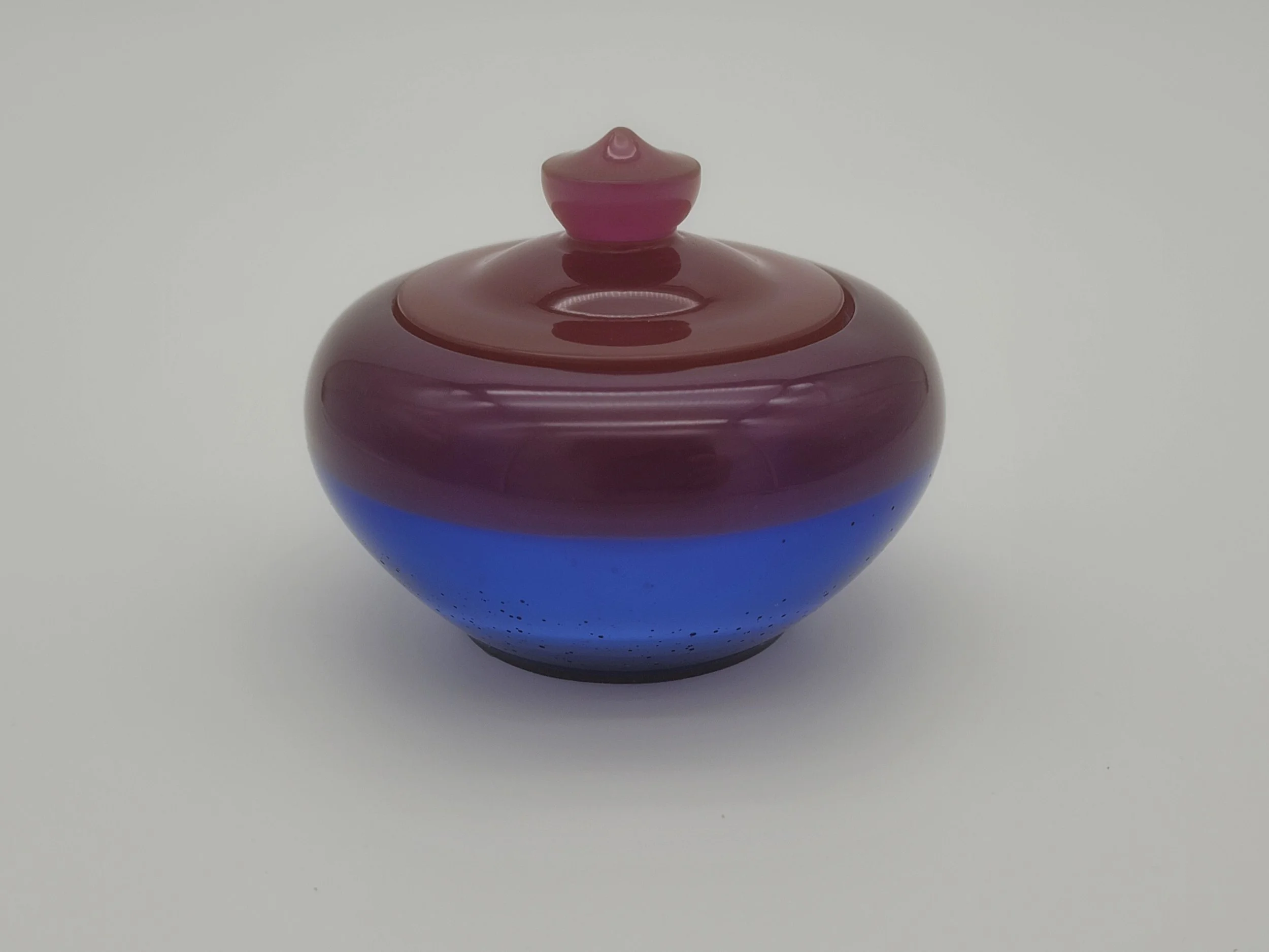 Elegant Gradient Epoxy Resin Jar