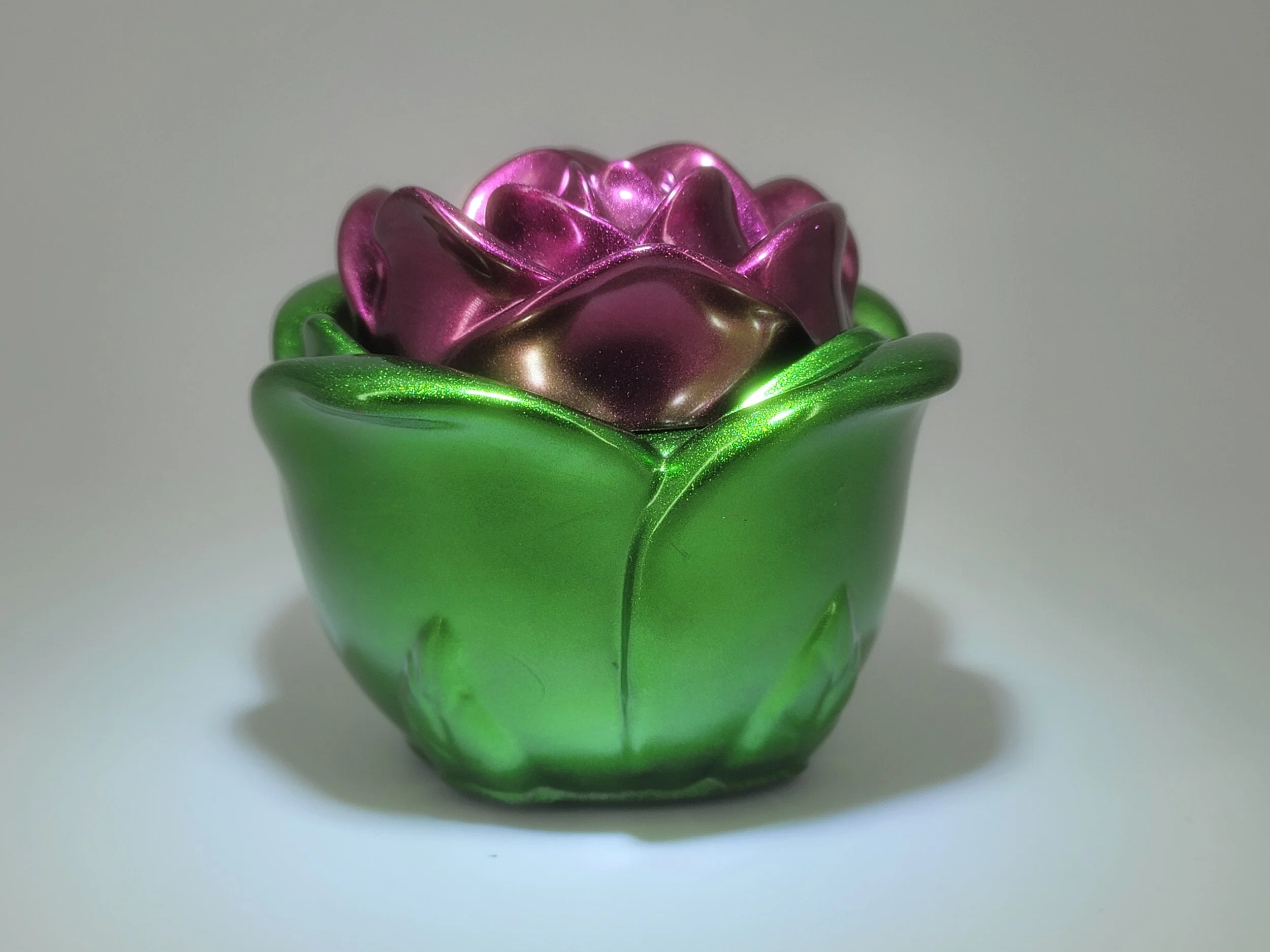 Elegant Epoxy Resin Flower Jar